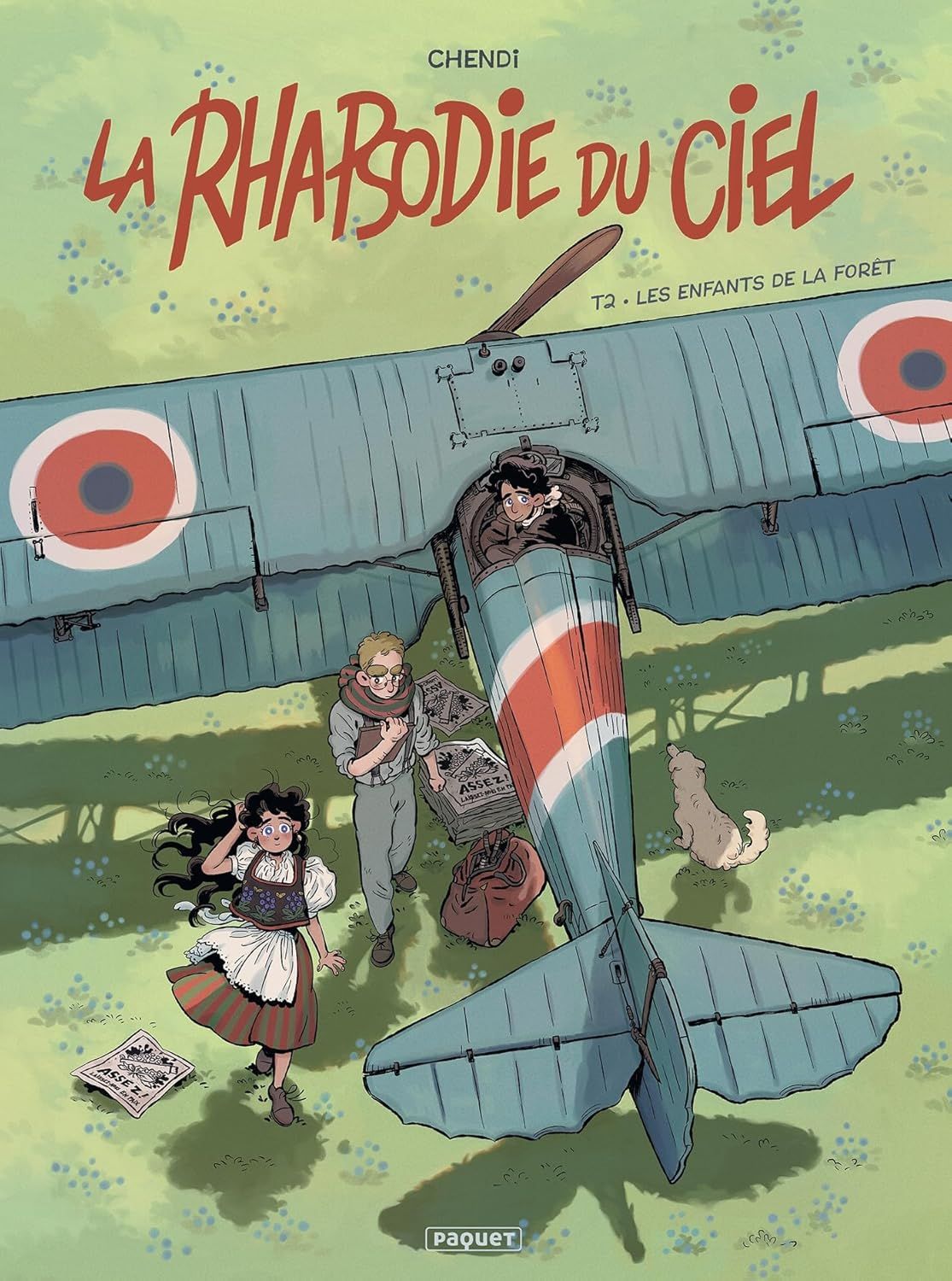 La Rhapsodie du ciel T2 : Les enfants de la forêt (0), bd chez Paquet de Xu