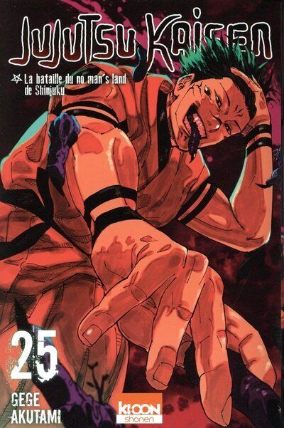  Jujutsu Kaisen T25, manga chez Ki-oon de Akutami