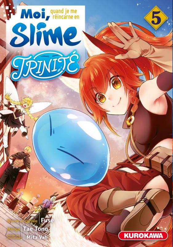  Moi quand je me réincarne en slime - Trinité T5, manga chez Kurokawa de Fuse, Tono