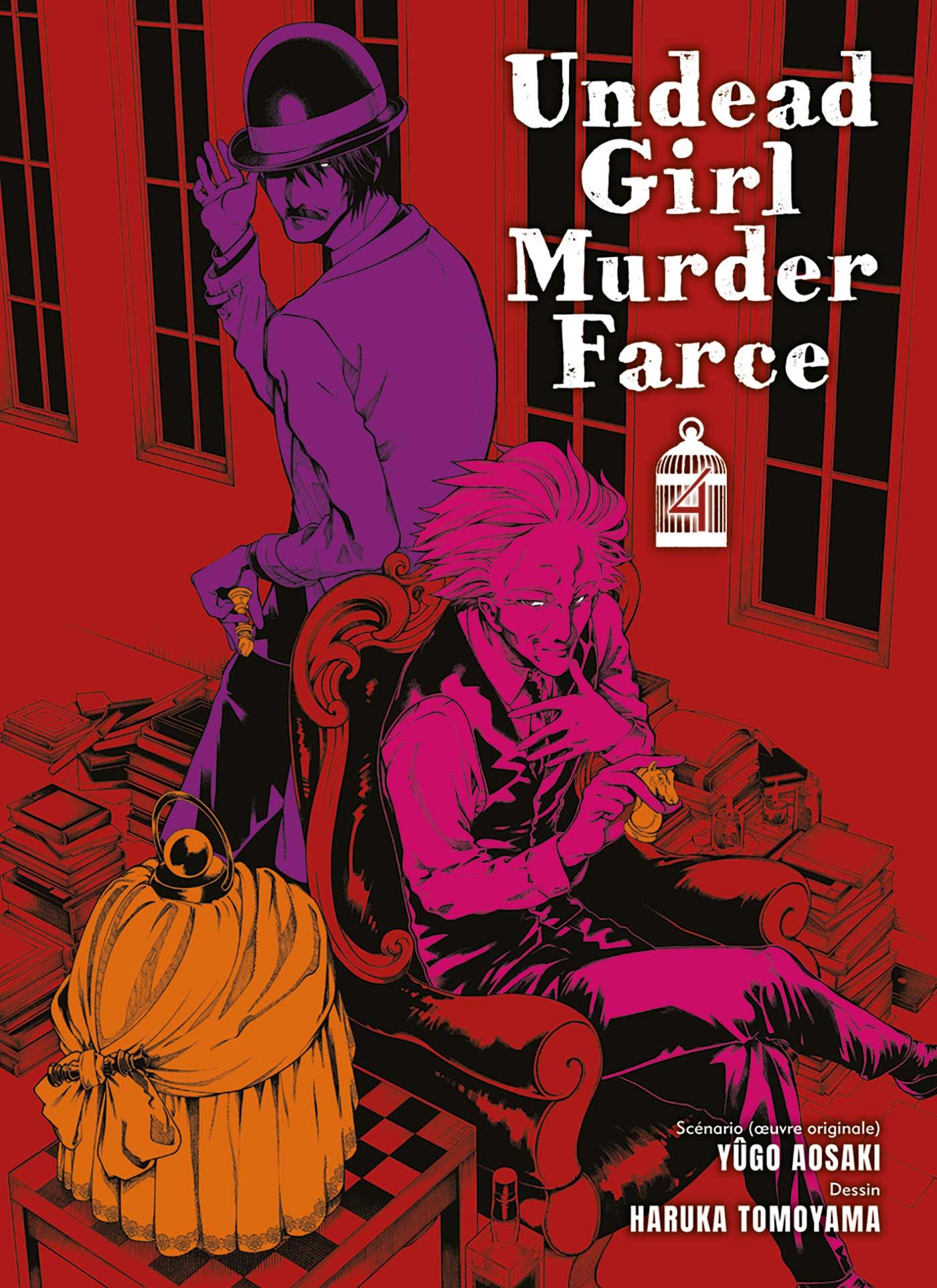  Undead girl murder farce T4, manga chez Panini Comics de Aosaki, Tomoyama