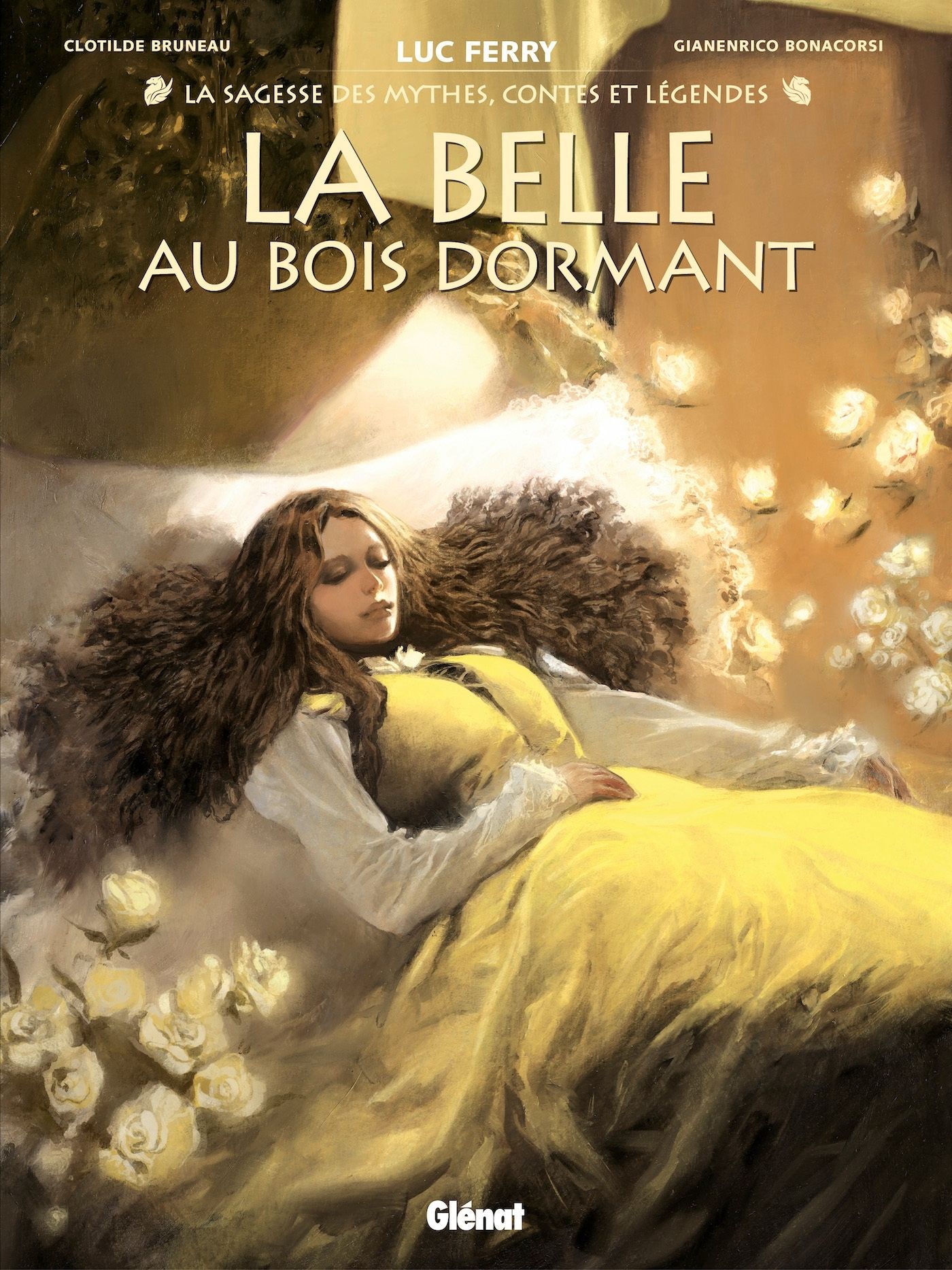 La Belle au bois dormant, bd chez Glénat de Bruneau, Bonacorsi, Champelovier, Grella