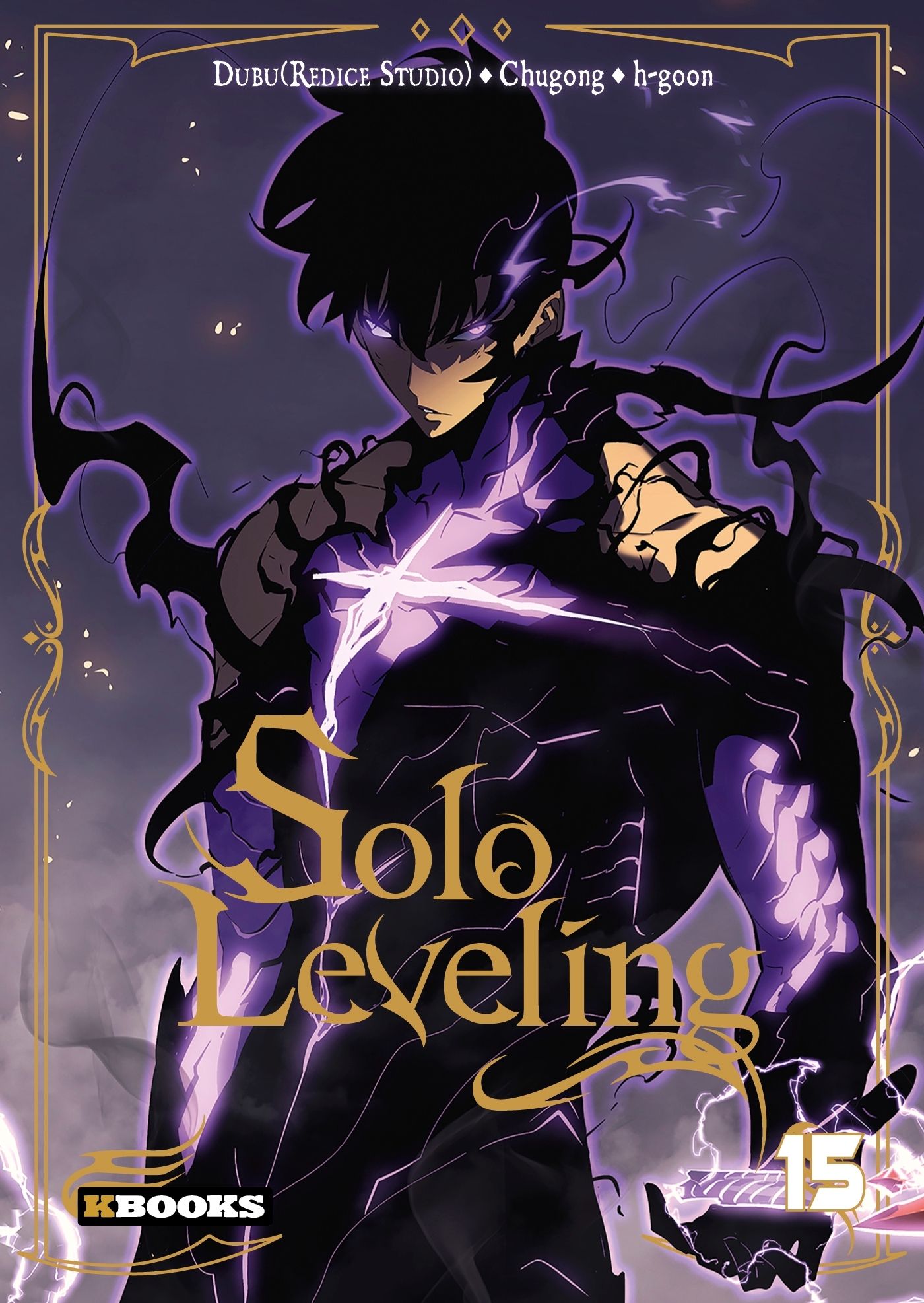  Solo leveling T15, manga chez Delcourt Tonkam de Chugong, Dubu - Studio Redice