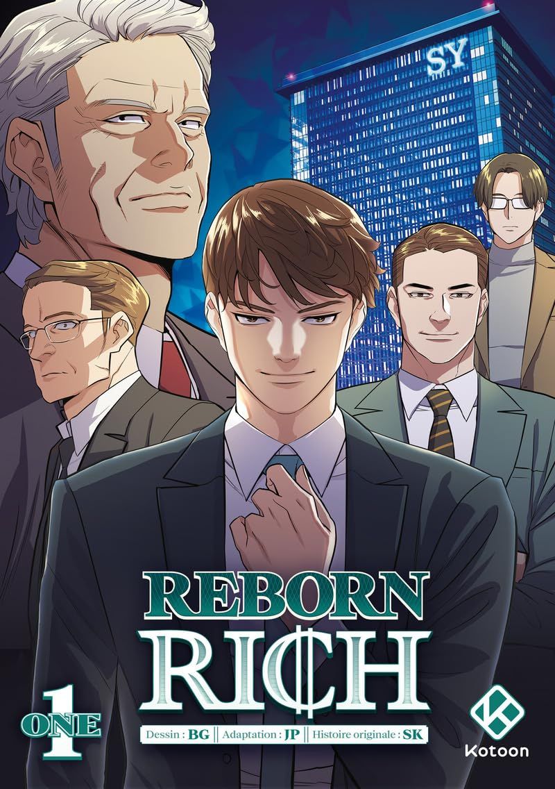  Reborn rich  T1, manga chez Kotoon de JP, SK, BG