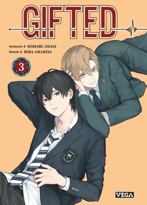  Gifted T3, manga chez Vega de Amagi, Amamiya