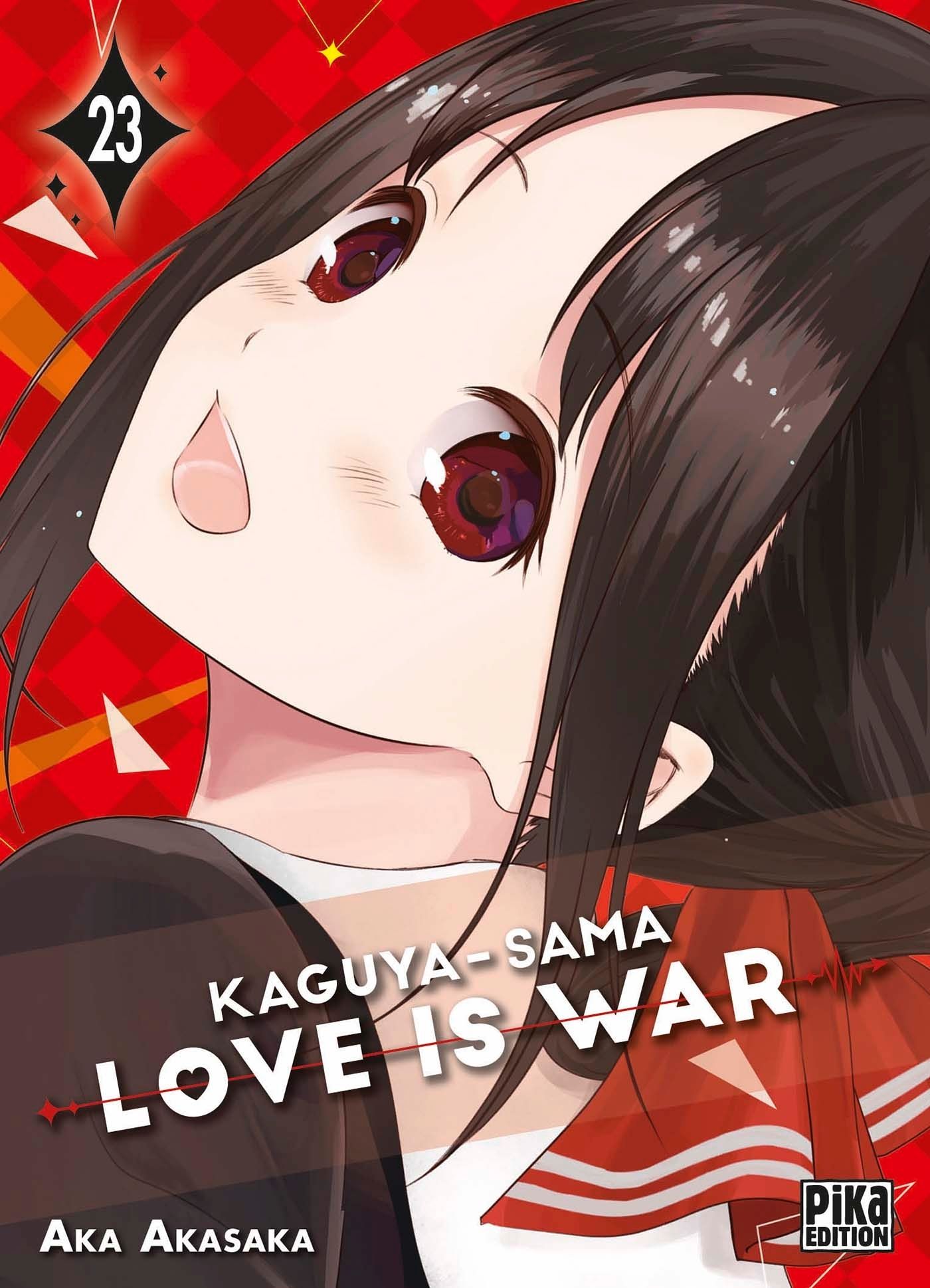  Kaguya-sama love is war T23, manga chez Pika de Akasaka