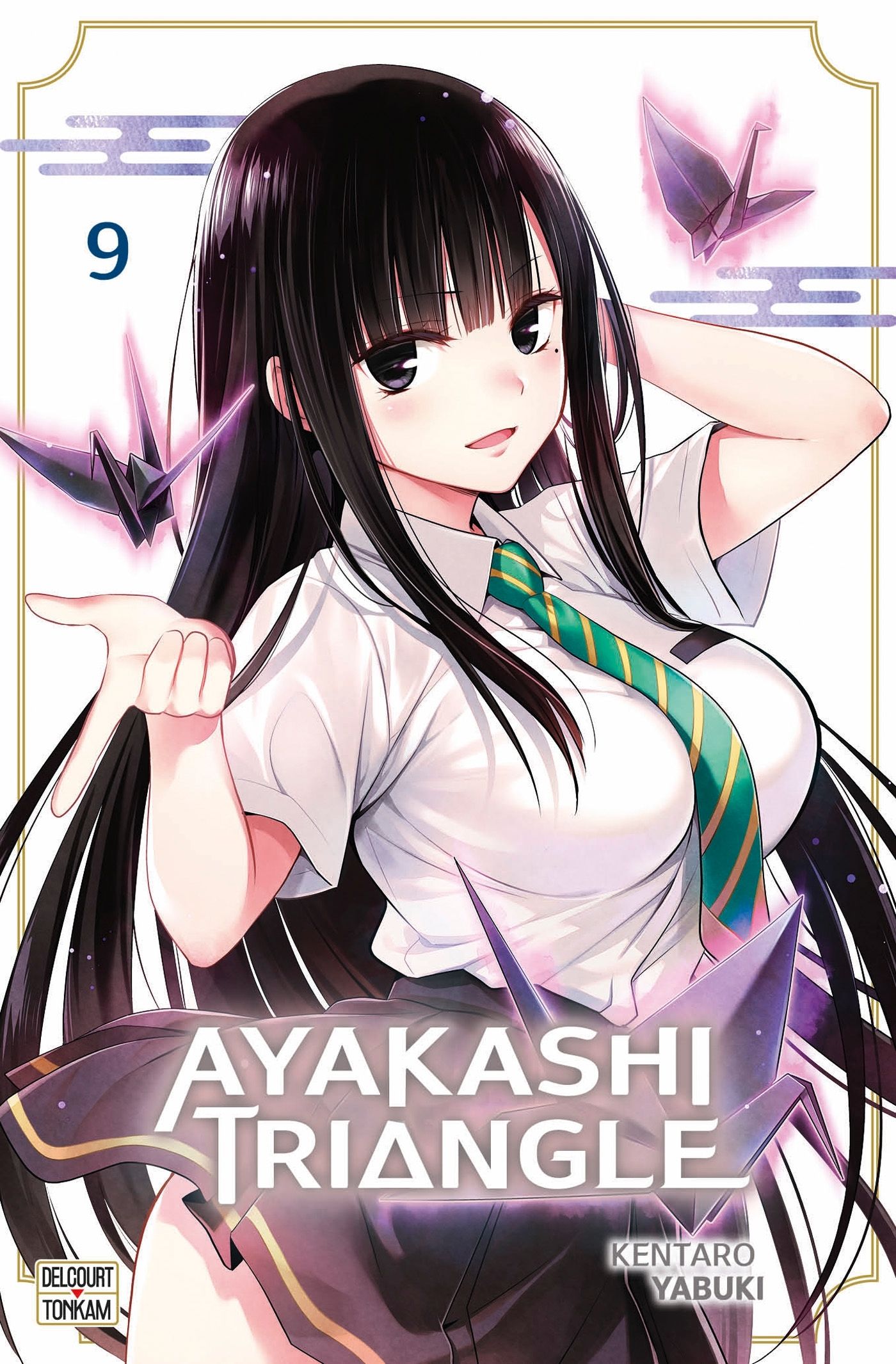  Ayakashi triangle T9, manga chez Delcourt Tonkam de Yabuki