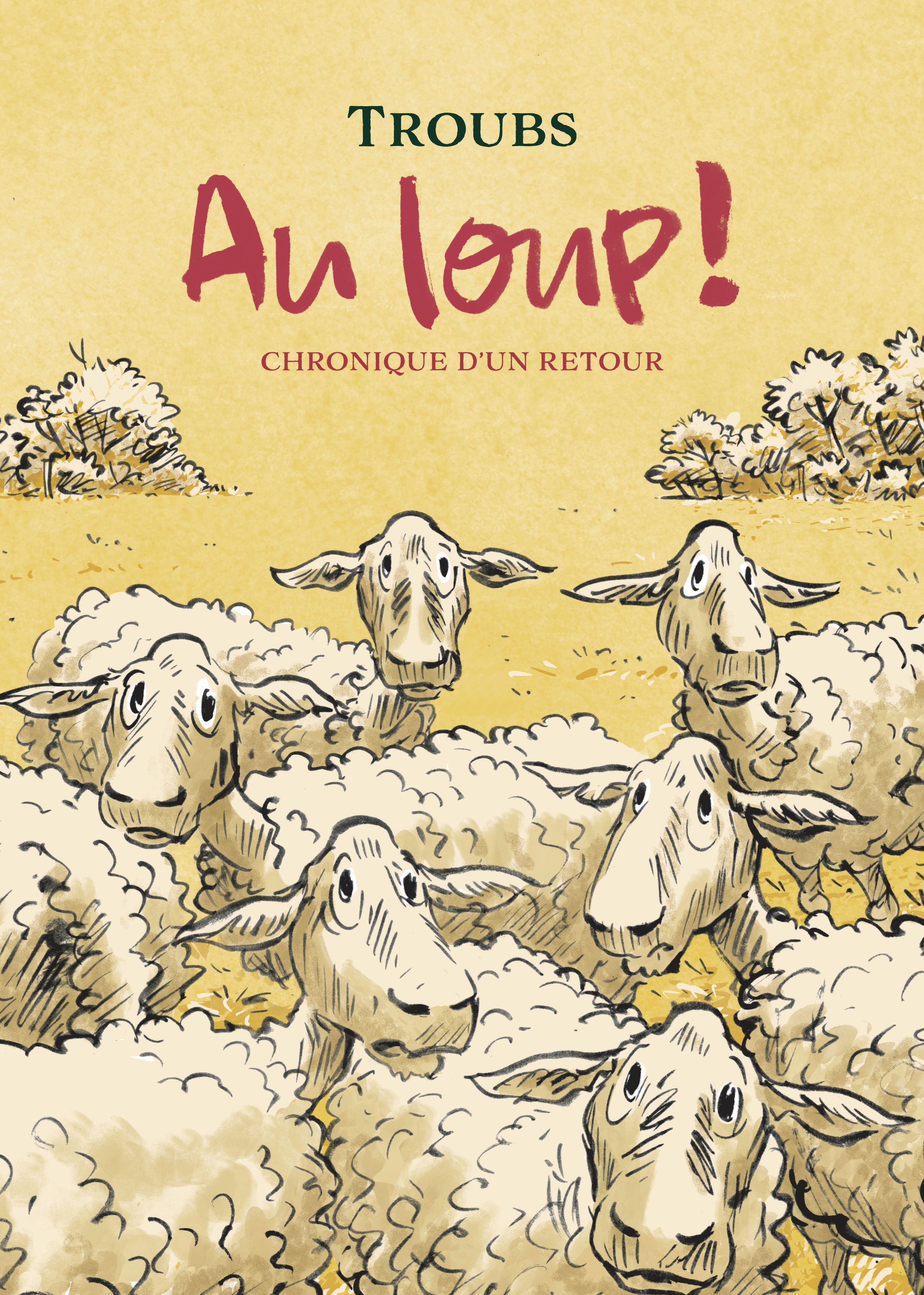 Au loup !, bd chez Rackham de Troub's