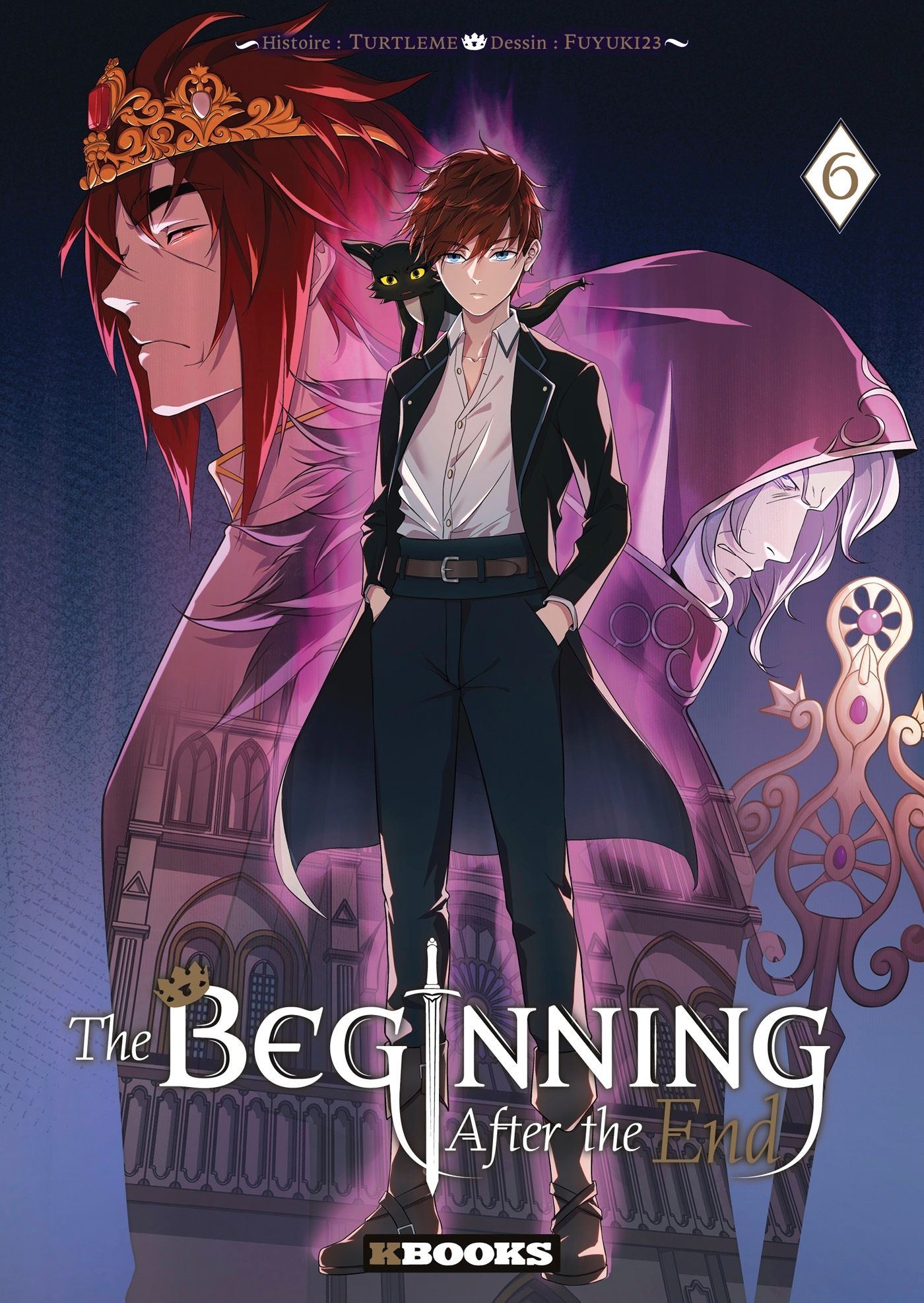  The beginning after the end T6, manga chez Delcourt Tonkam de TurtleMe, Fuyuki23