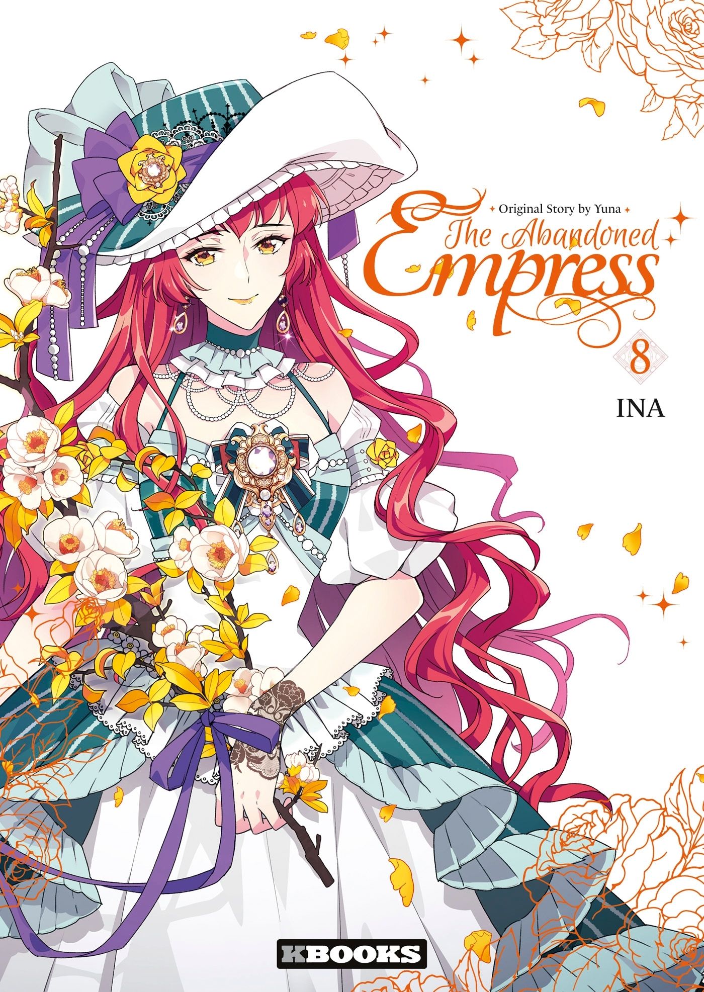  The abandoned empress T8, manga chez Delcourt Tonkam de Yuna, Ina