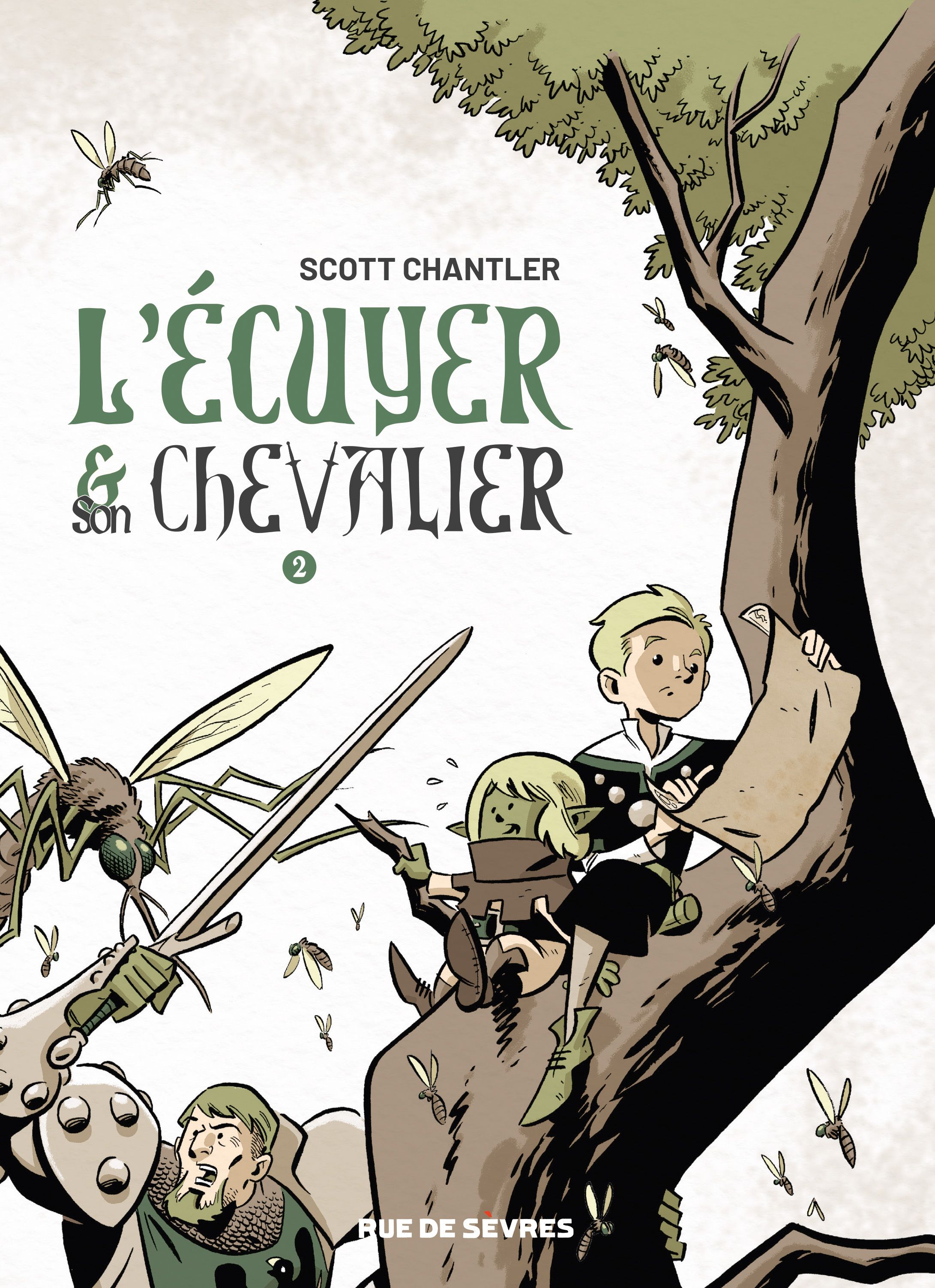 L'Ecuyer & son chevalier T2, comics chez Rue de Sèvres de Chantler