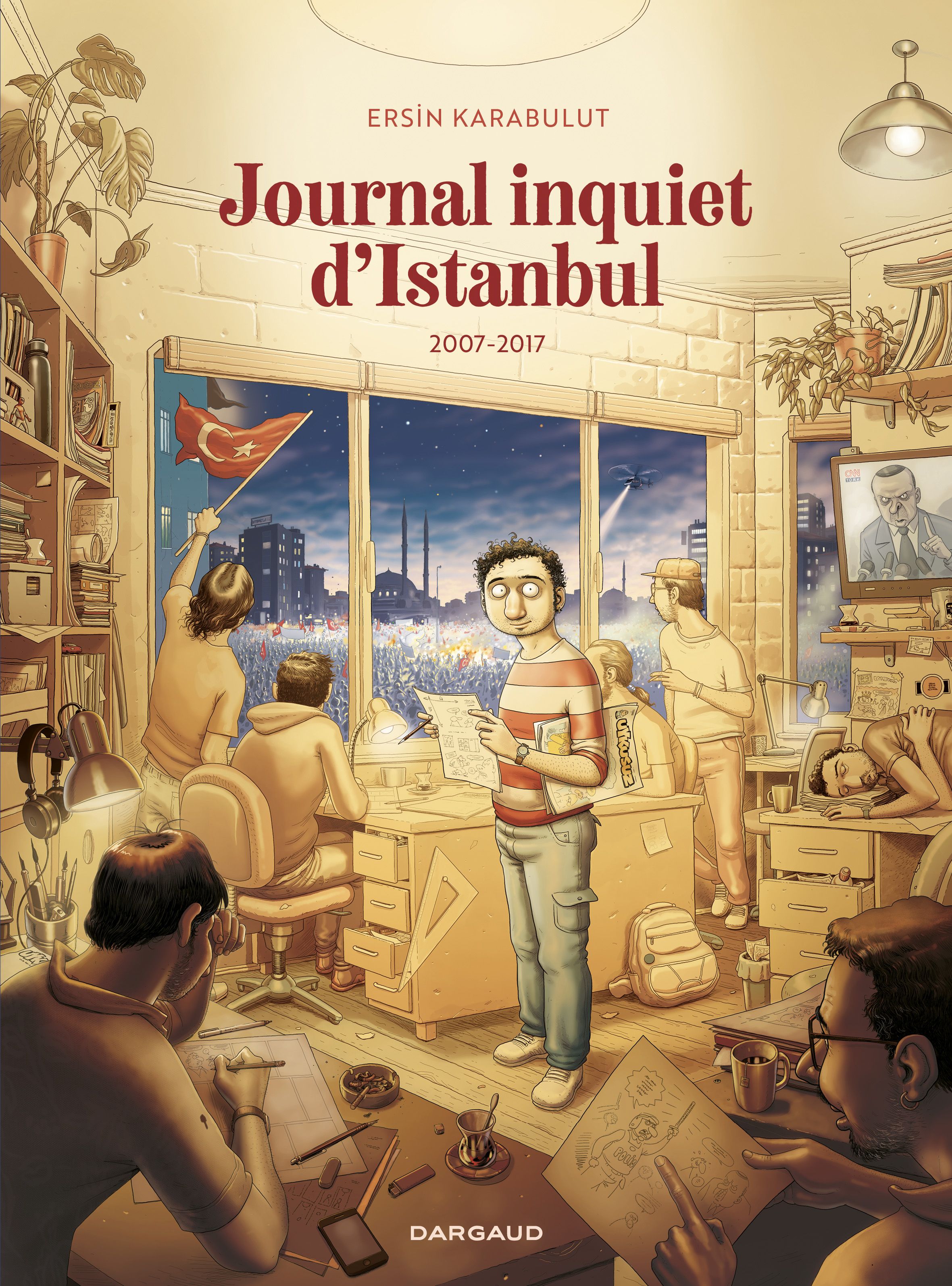  Journal inquiet d'Istanbul T2 : 2007-2017 (0), bd chez Dargaud de Karabulut