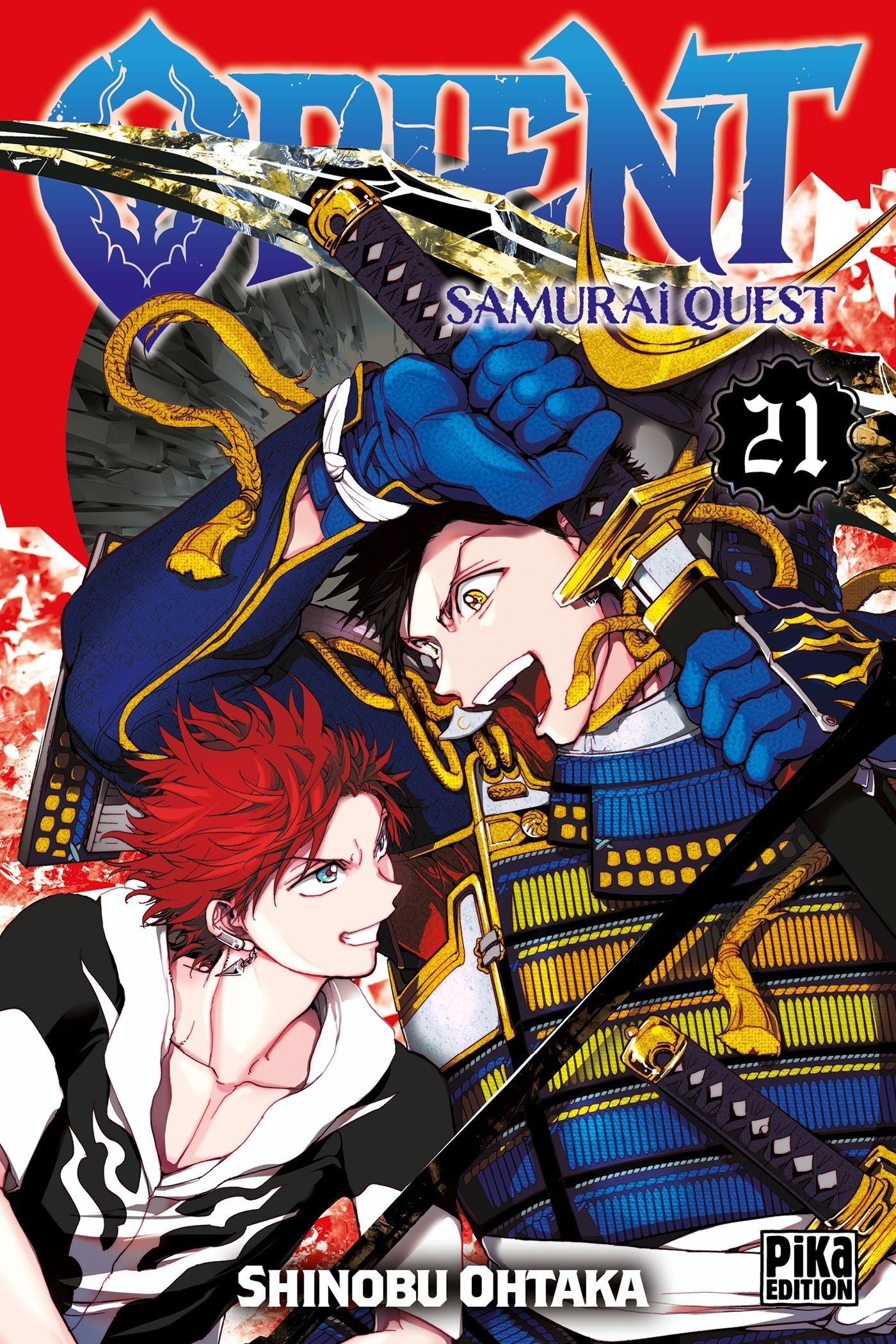  Orient - Samurai quest T21, manga chez Pika de Ohtaka