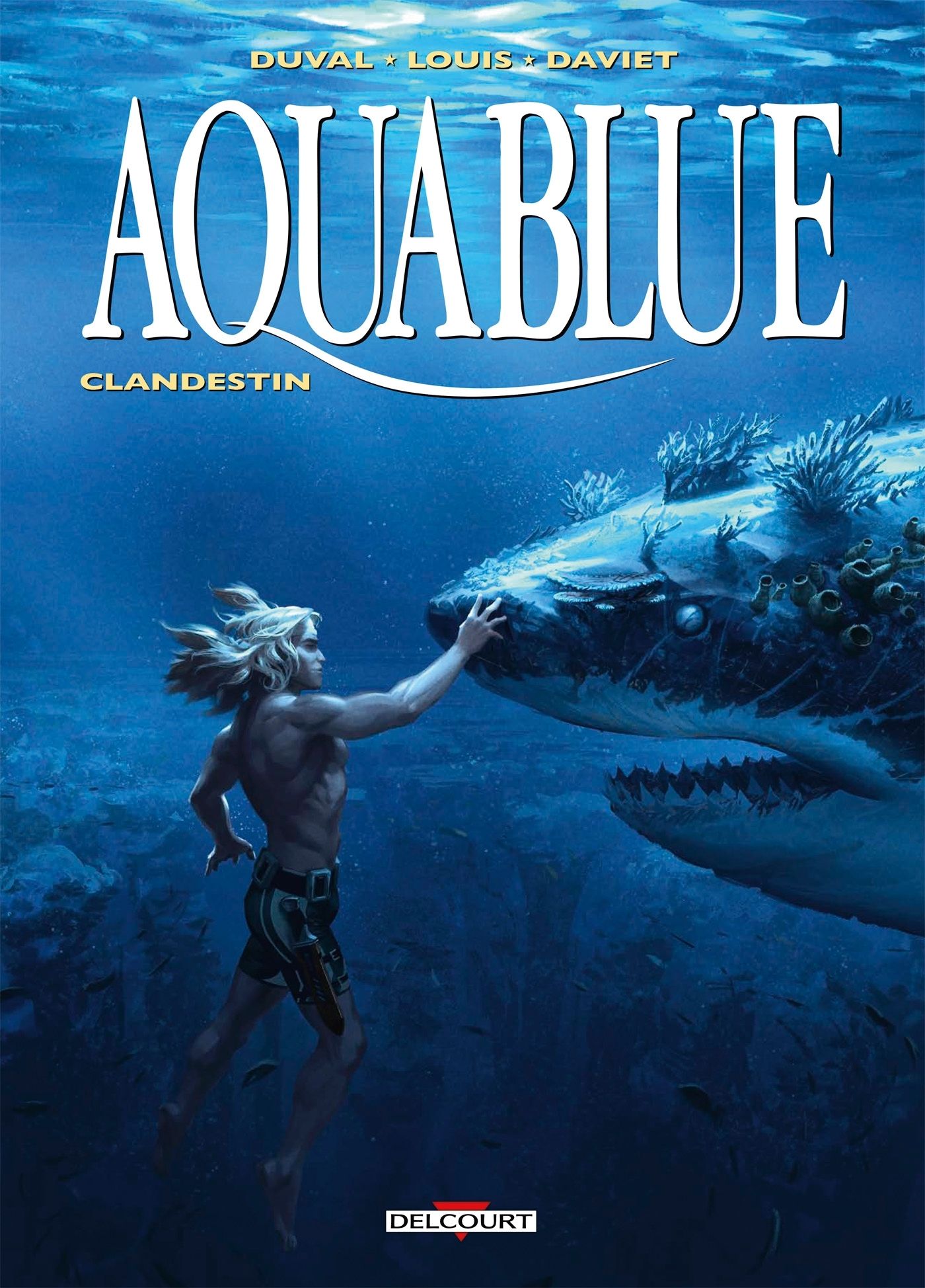  Aquablue T19 : Clandestin (0), bd chez Delcourt de Duval, Louis, Daviet