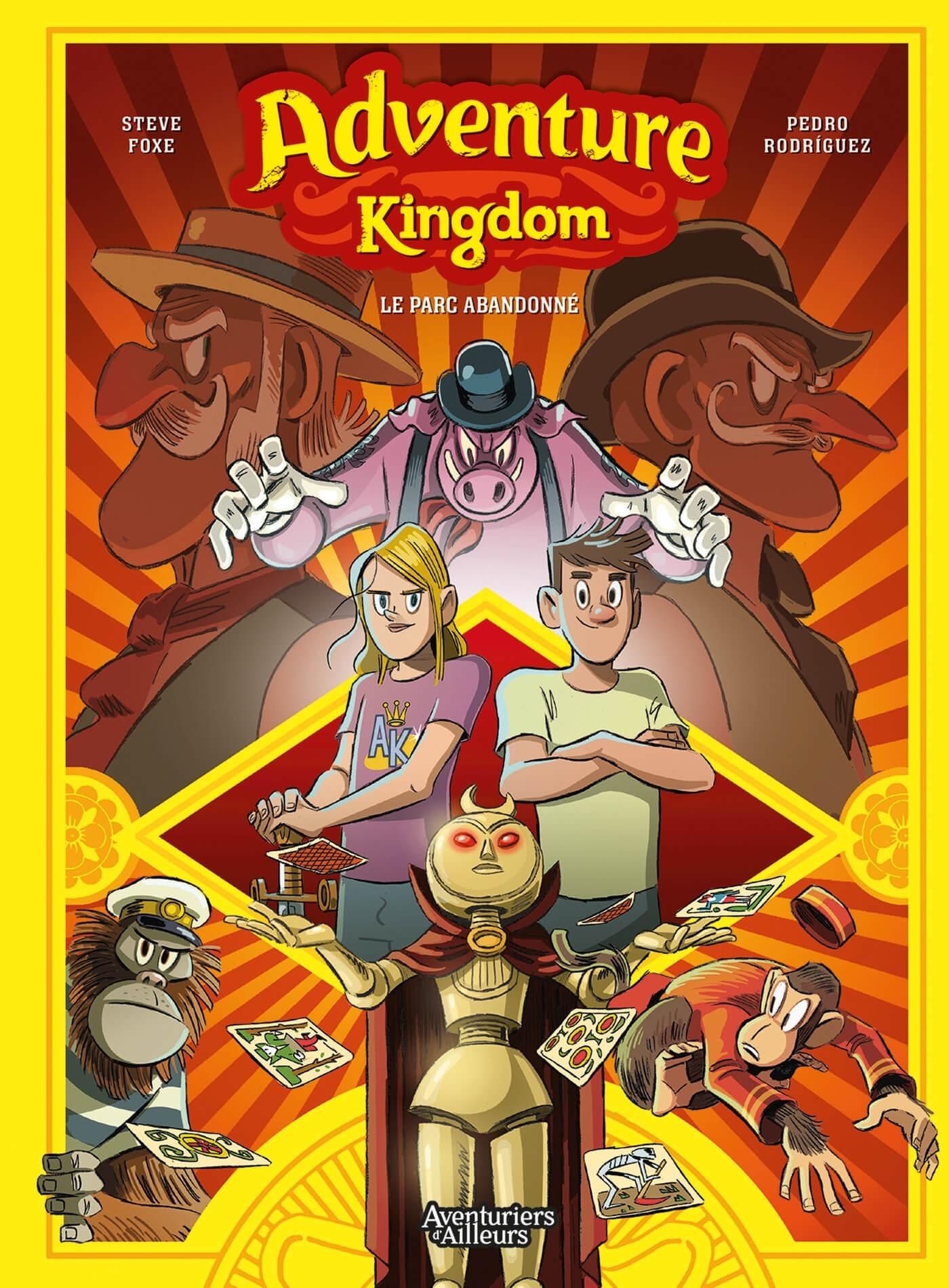  Adventure Kingdom T1 : Le parc abandonné (0), bd chez Bamboo de Foxe, Rodriguez, Moruno