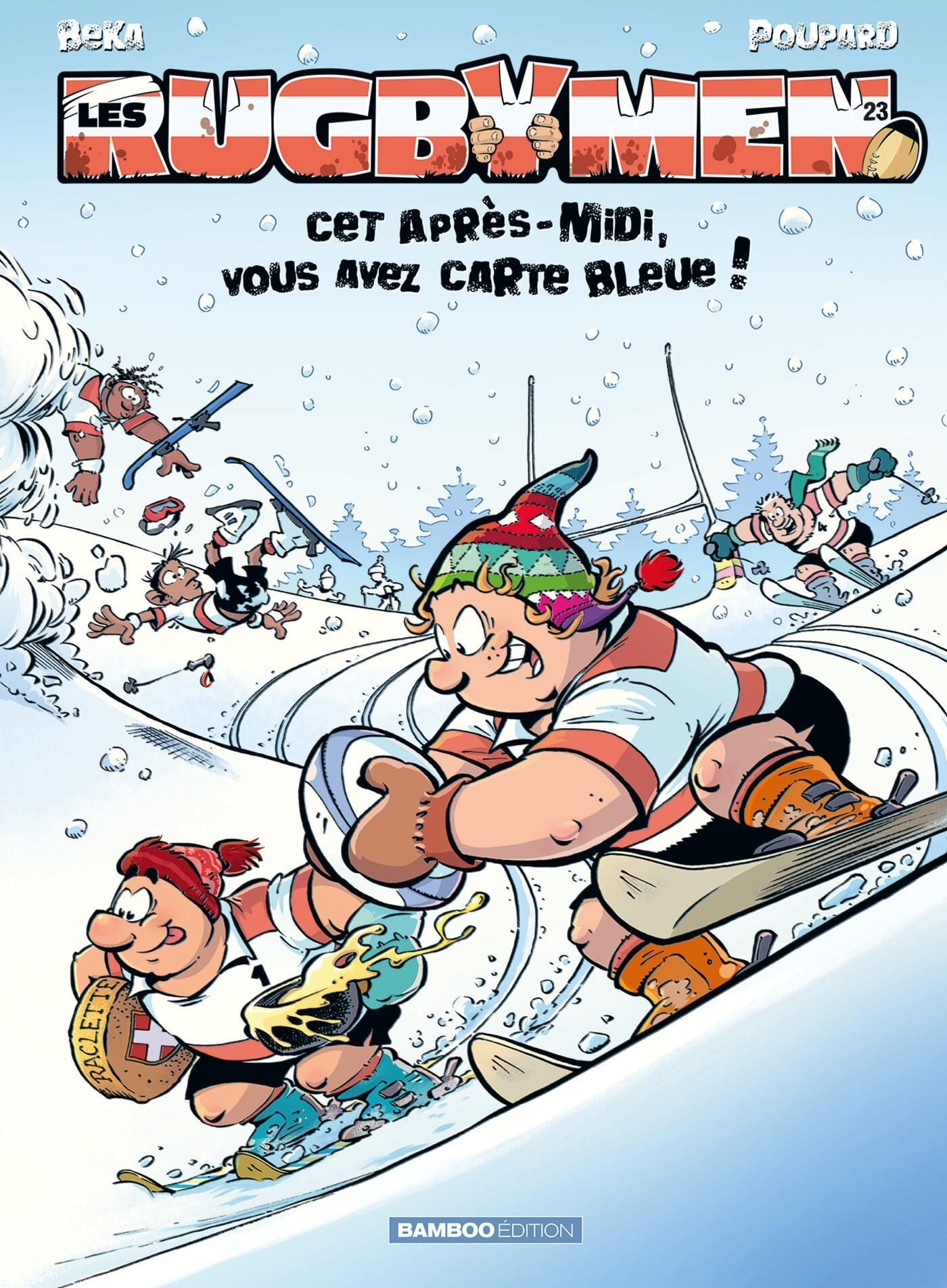 Les rugbymen T23 : Cet après-midi, vous avez carte bleue ! (0), bd chez Bamboo de Beka, Poupard, Cosson