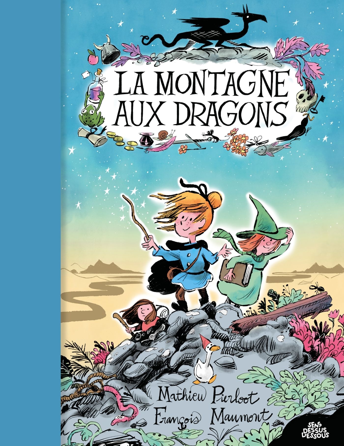 La Montagne aux dragons, bd chez Sens Dessus Dessous de Pierloot, Maumont