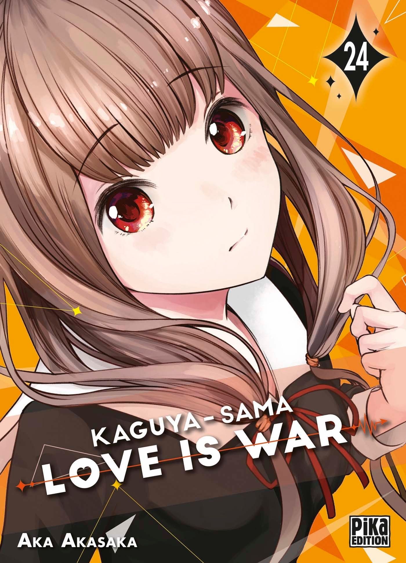  Kaguya-sama love is war T24, manga chez Pika de Akasaka