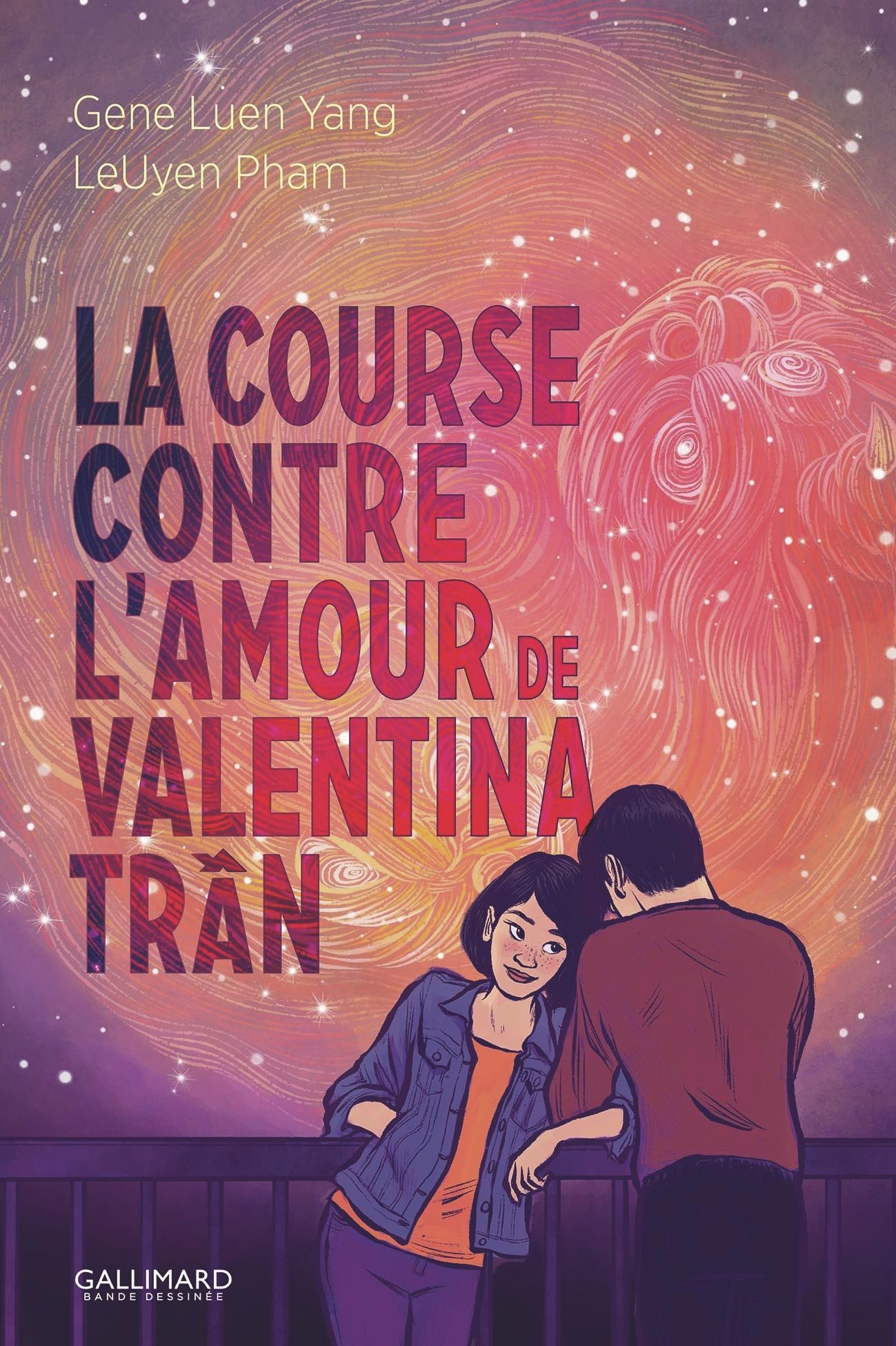 La Course contre l'amour de Valentina Tran, comics chez Gallimard de Luen yang, Pham