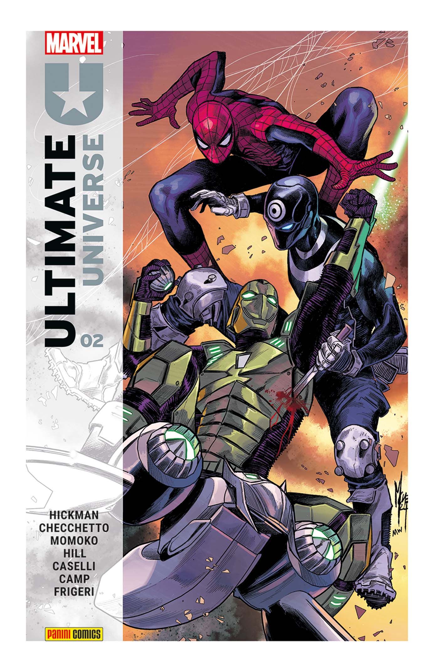  Ultimate Universe  T2, comics chez Panini Comics de Hickman, Checchetto, Wilson