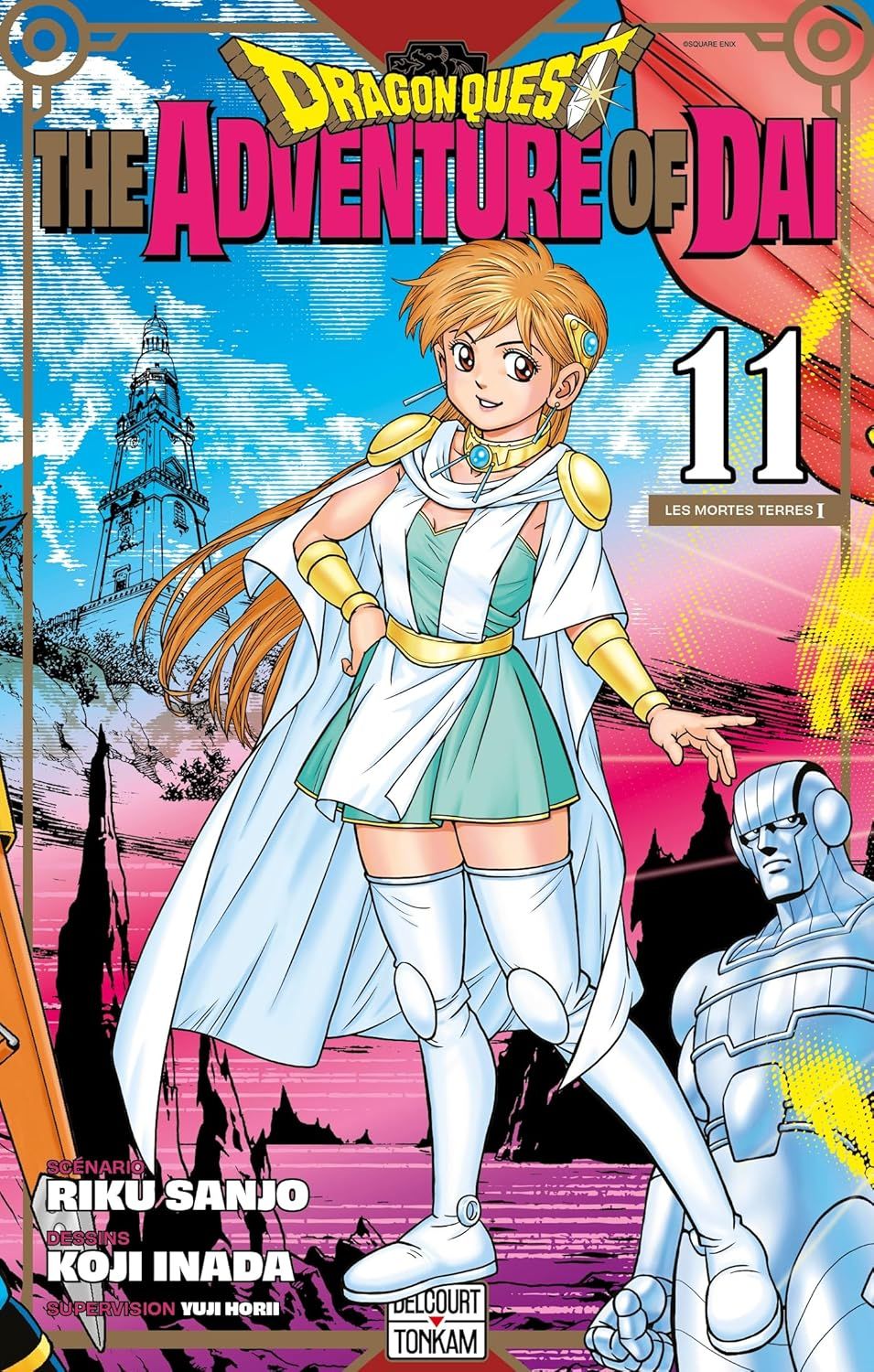  Dragon quest - The adventure of Daï T11, manga chez Delcourt Tonkam de Sanjô, Inada