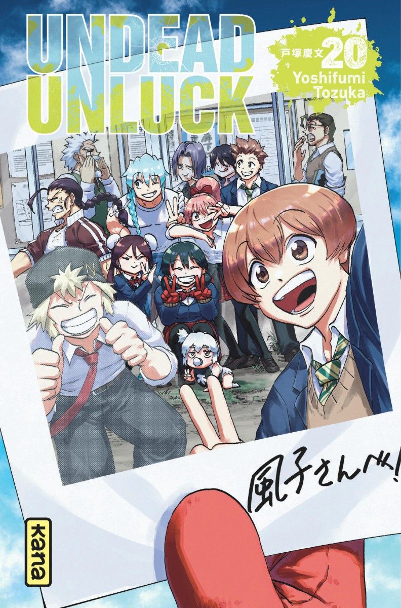  Undead unluck T20, manga chez Kana de Tozuka