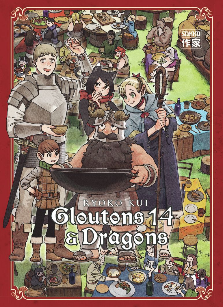  Gloutons & dragons T14, manga chez Casterman de Kui