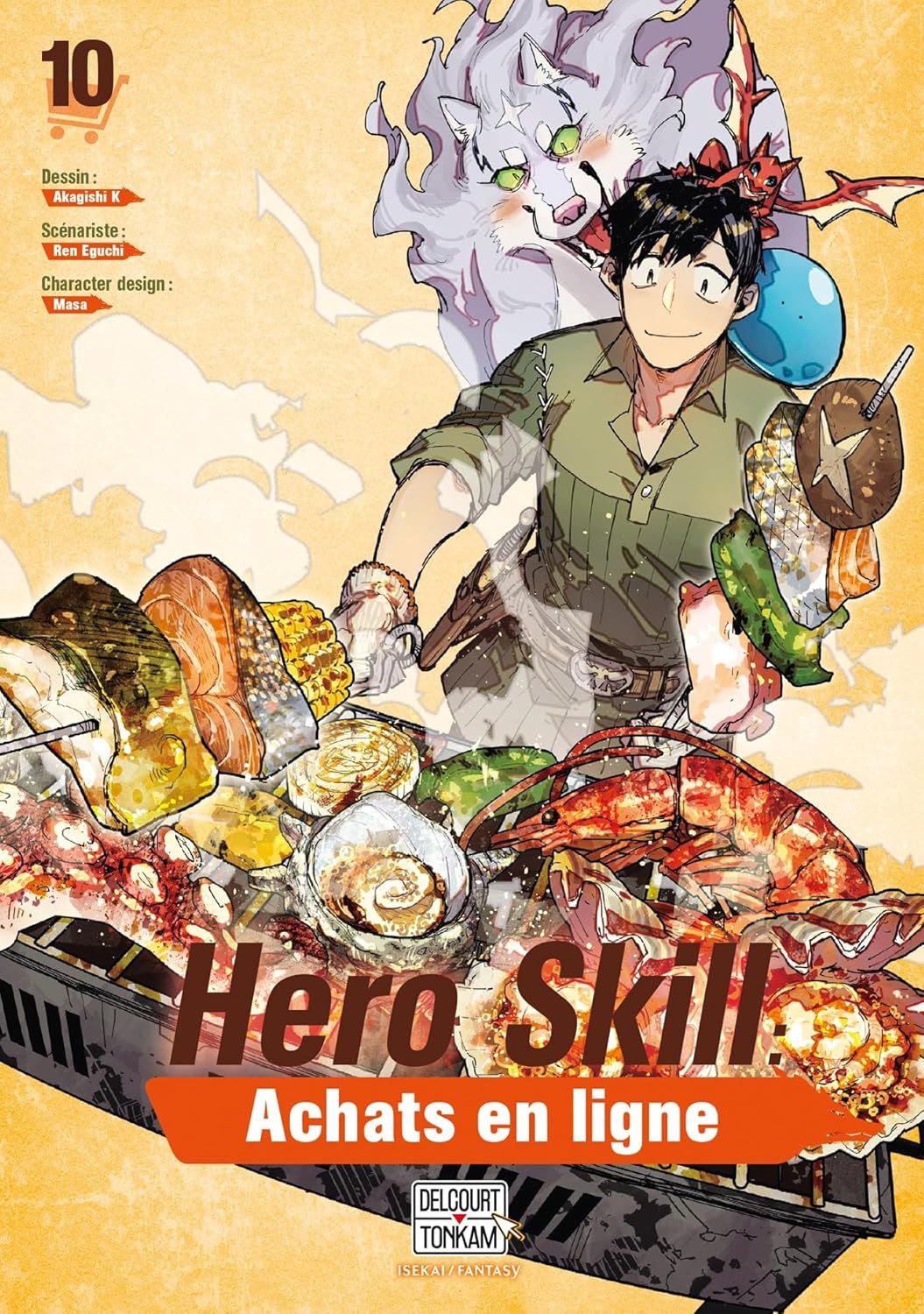  Hero skill : achats en ligne T10, manga chez Delcourt Tonkam de Eguchi, Akagishi