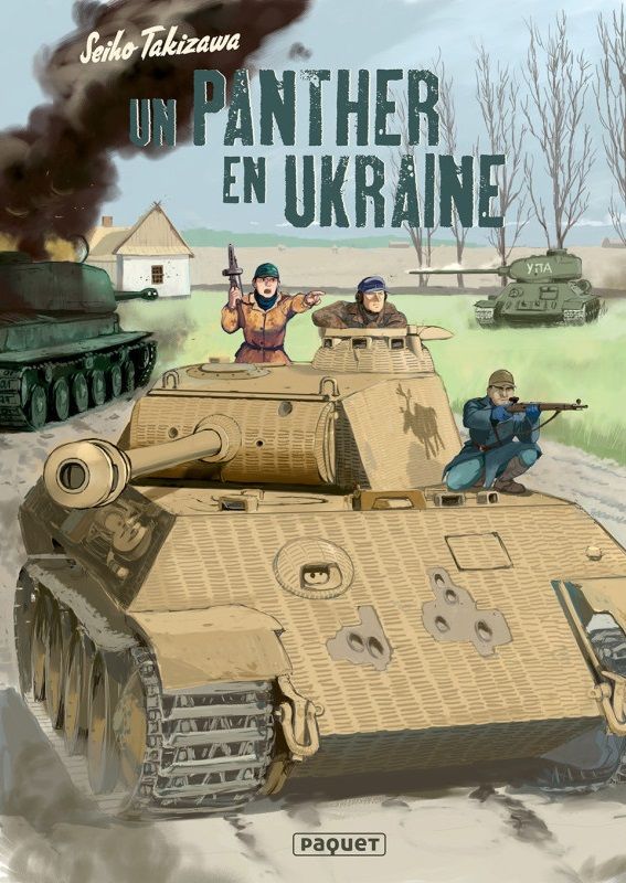 Un Panther en Ukraine, manga chez Paquet de Takizawa