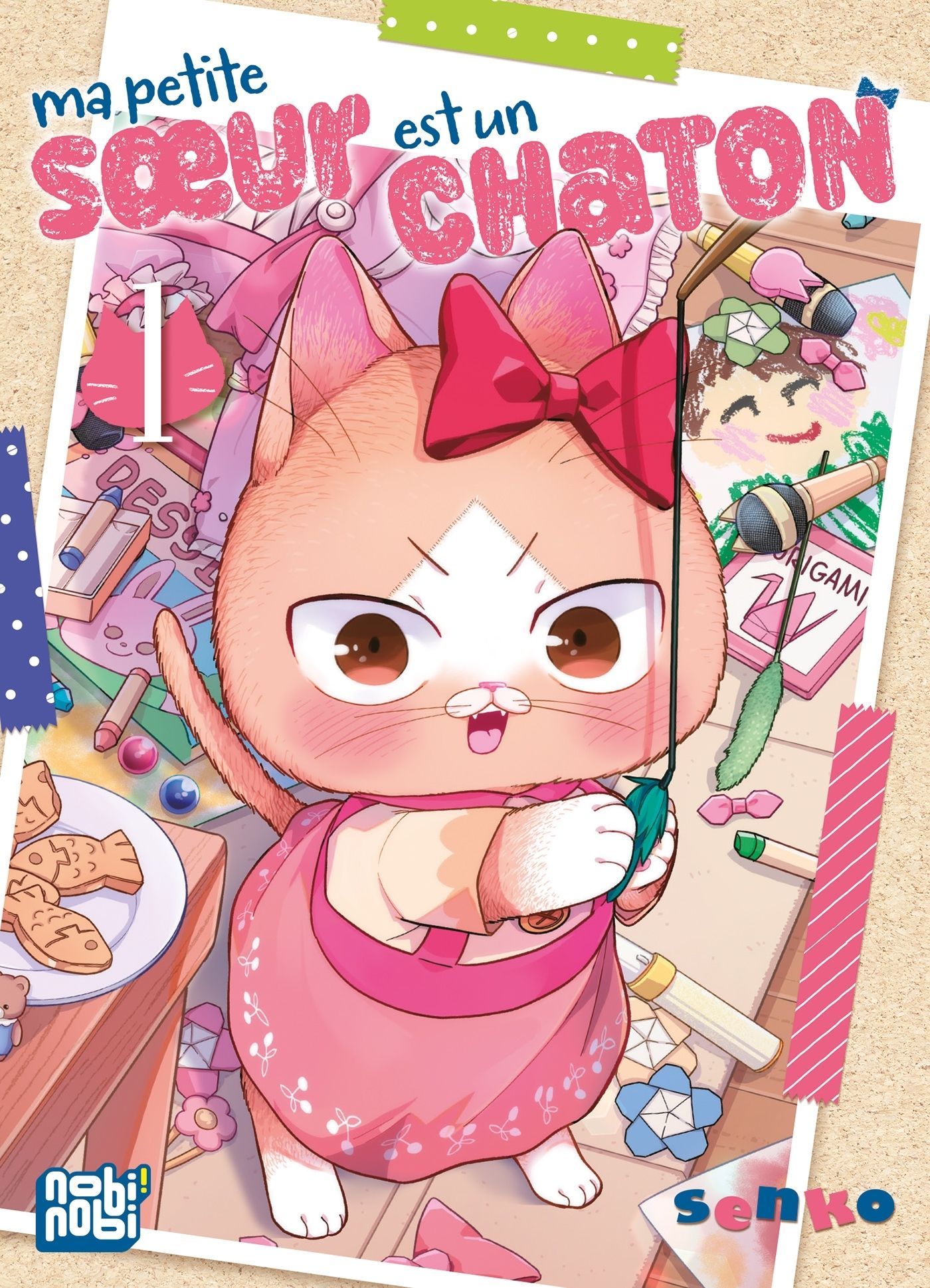  Ma petite sœur est un chaton T1, manga chez Nobi Nobi! de Senko