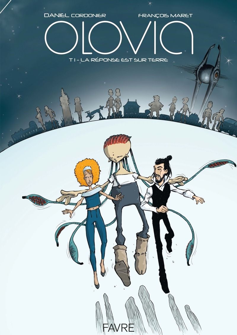  Olovia T1 : La éponse est sur Terre (0), bd chez Favre de Cordonier, Maret