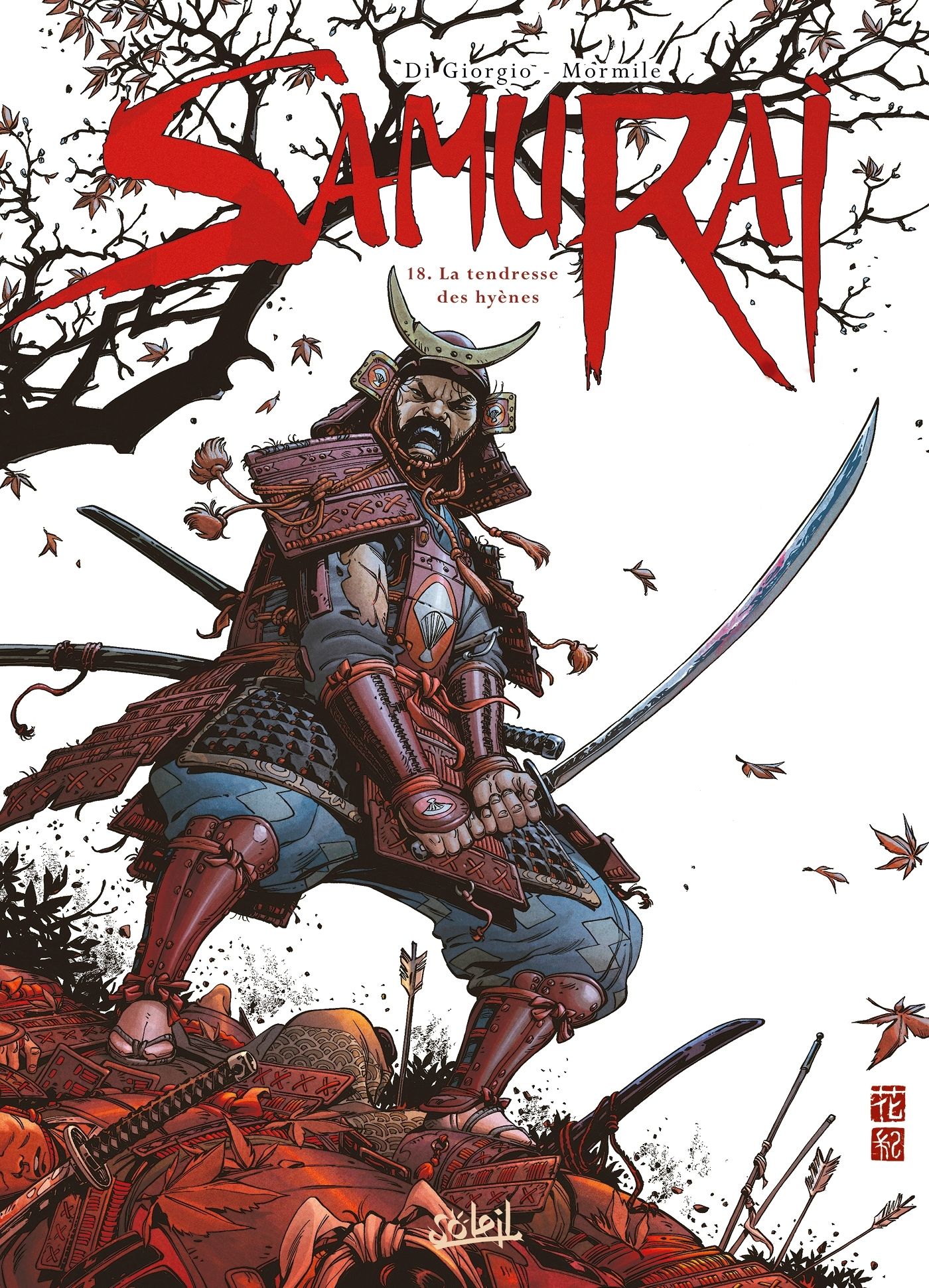  Samurai T18 : La tendresse des hyènes (0), bd chez Soleil de Di Giorgio, Mormile, Pieri
