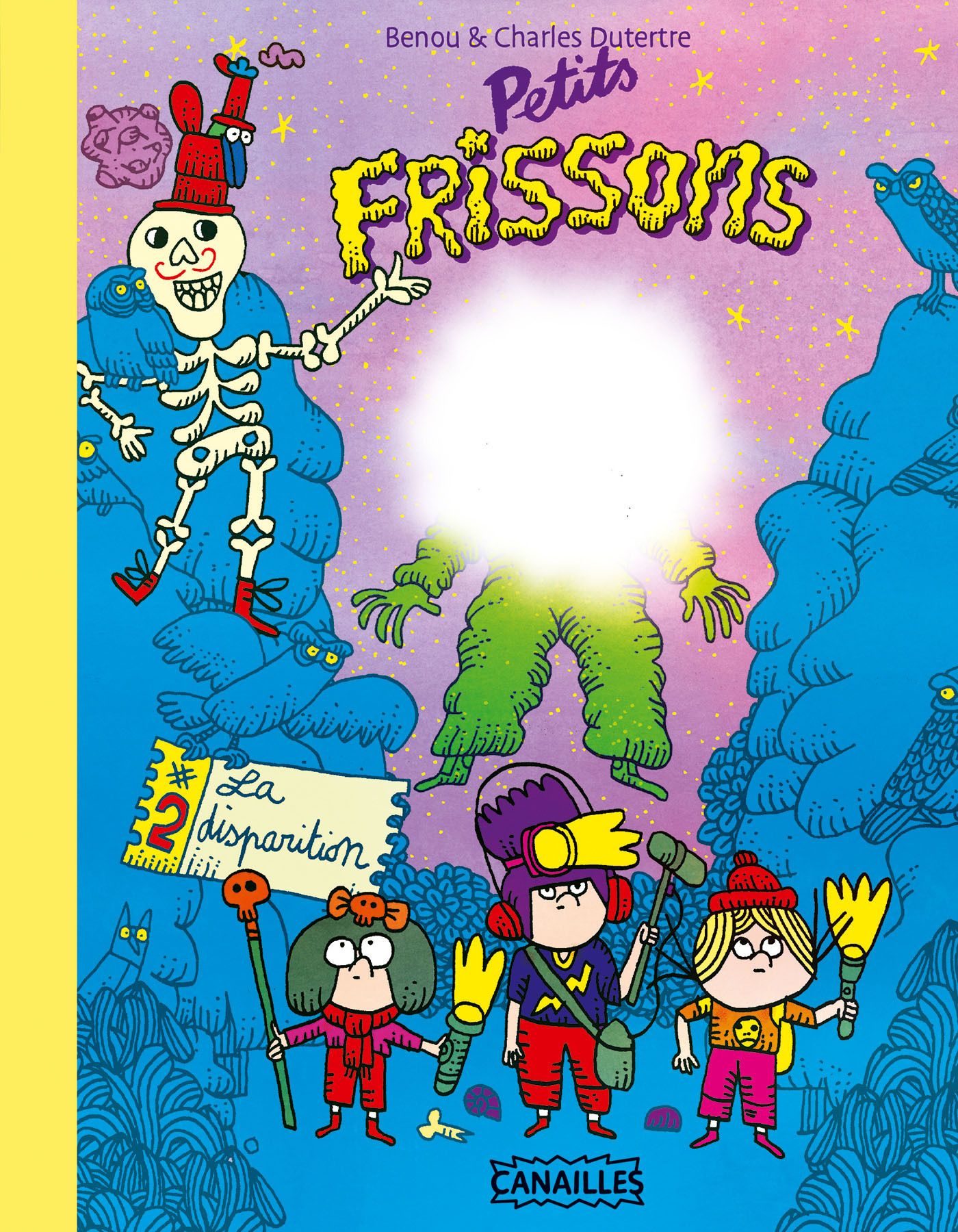  Petits frissons T2 : La disparition (0), bd chez Paquet de Benou, Dutertre, Dutertre