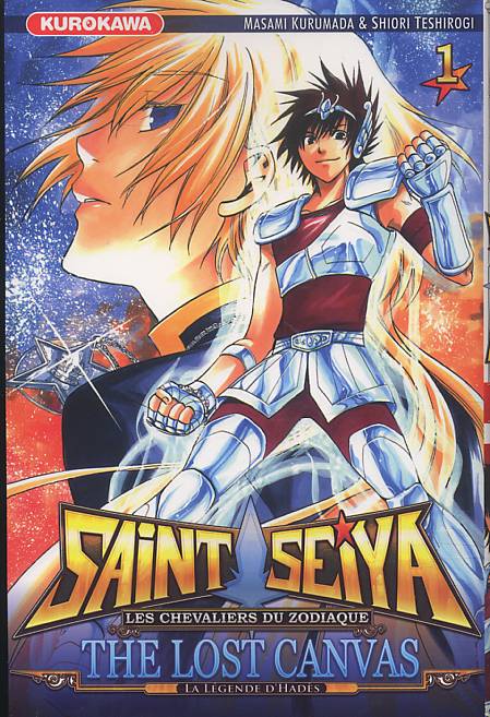  Saint Seiya - The lost canvas  T1, manga chez Kurokawa de Teshirogi, Kurumada