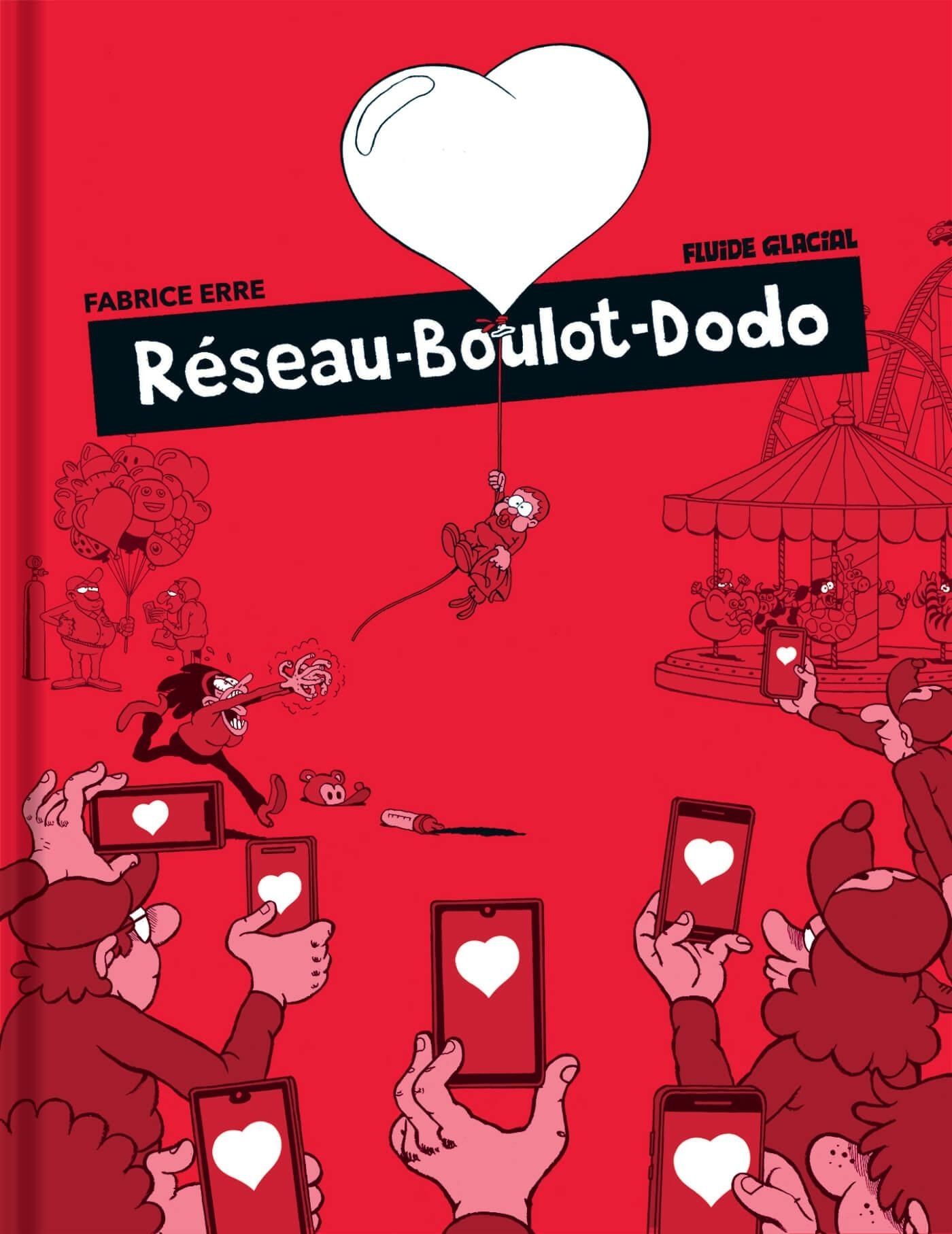  Réseau-boulot-dodo T3, bd chez Fluide Glacial de Erre, Greff