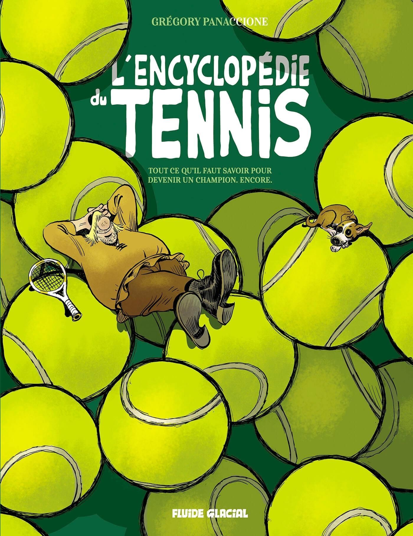  Encyclopédie du tennis T2, bd chez Fluide Glacial de Panaccione