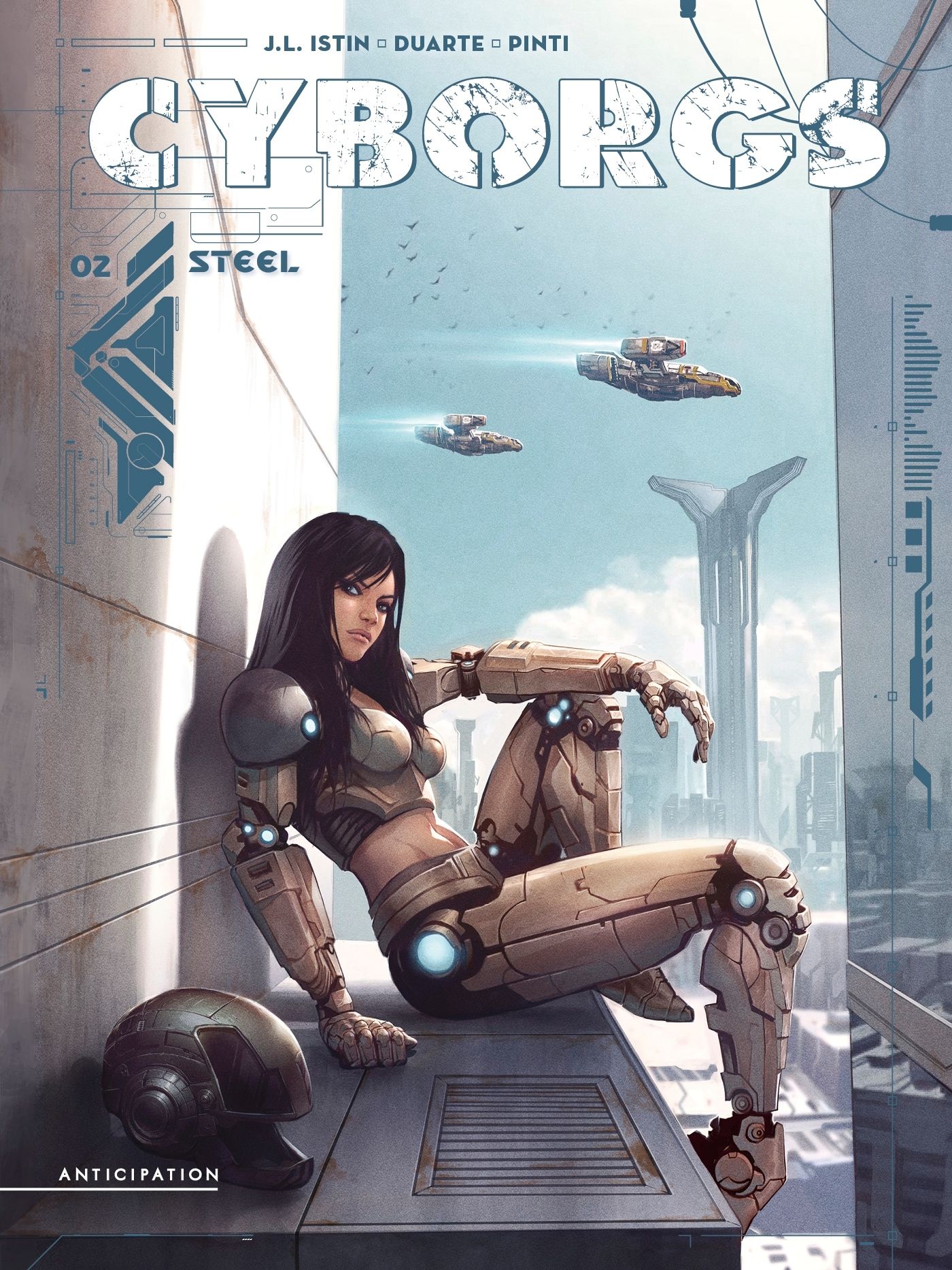  Cyborgs T2 : Steel (0), bd chez Soleil de Istin, Pinti, Nanjan