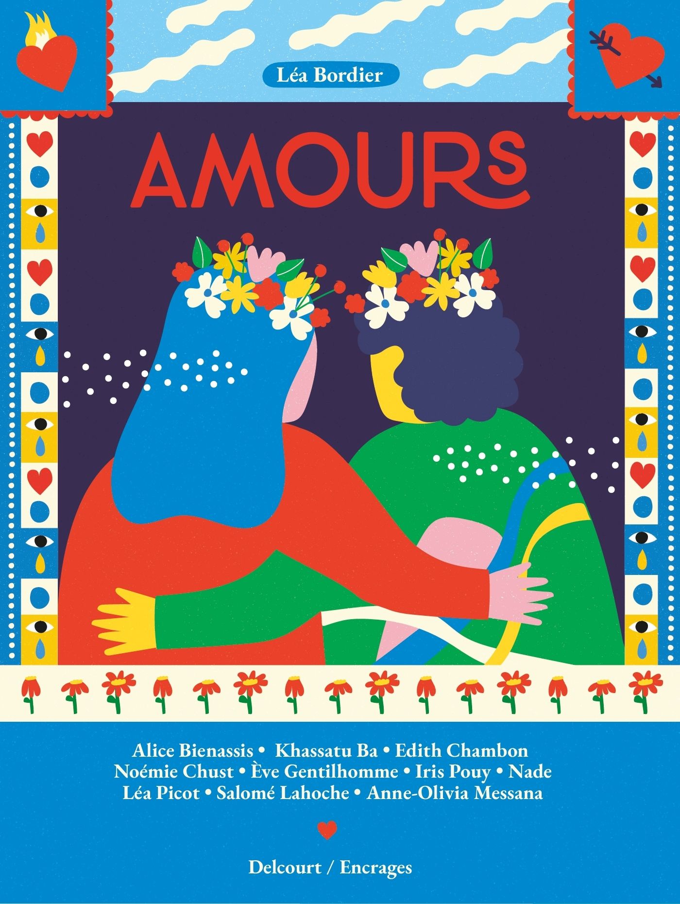 Amours, bd chez Delcourt de Bordier, Collectif
