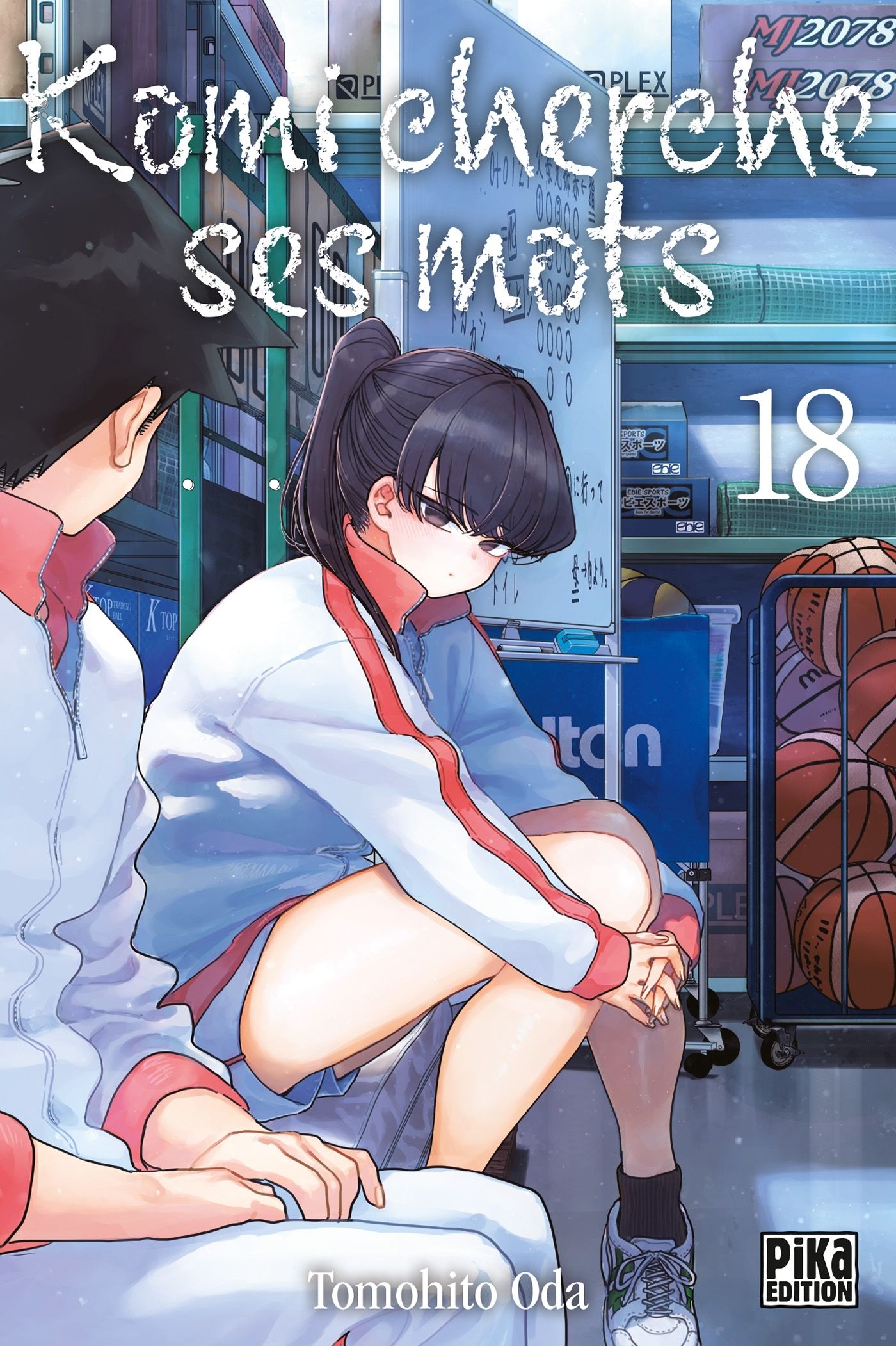  Komi cherche ses mots  T18, manga chez Pika de Oda