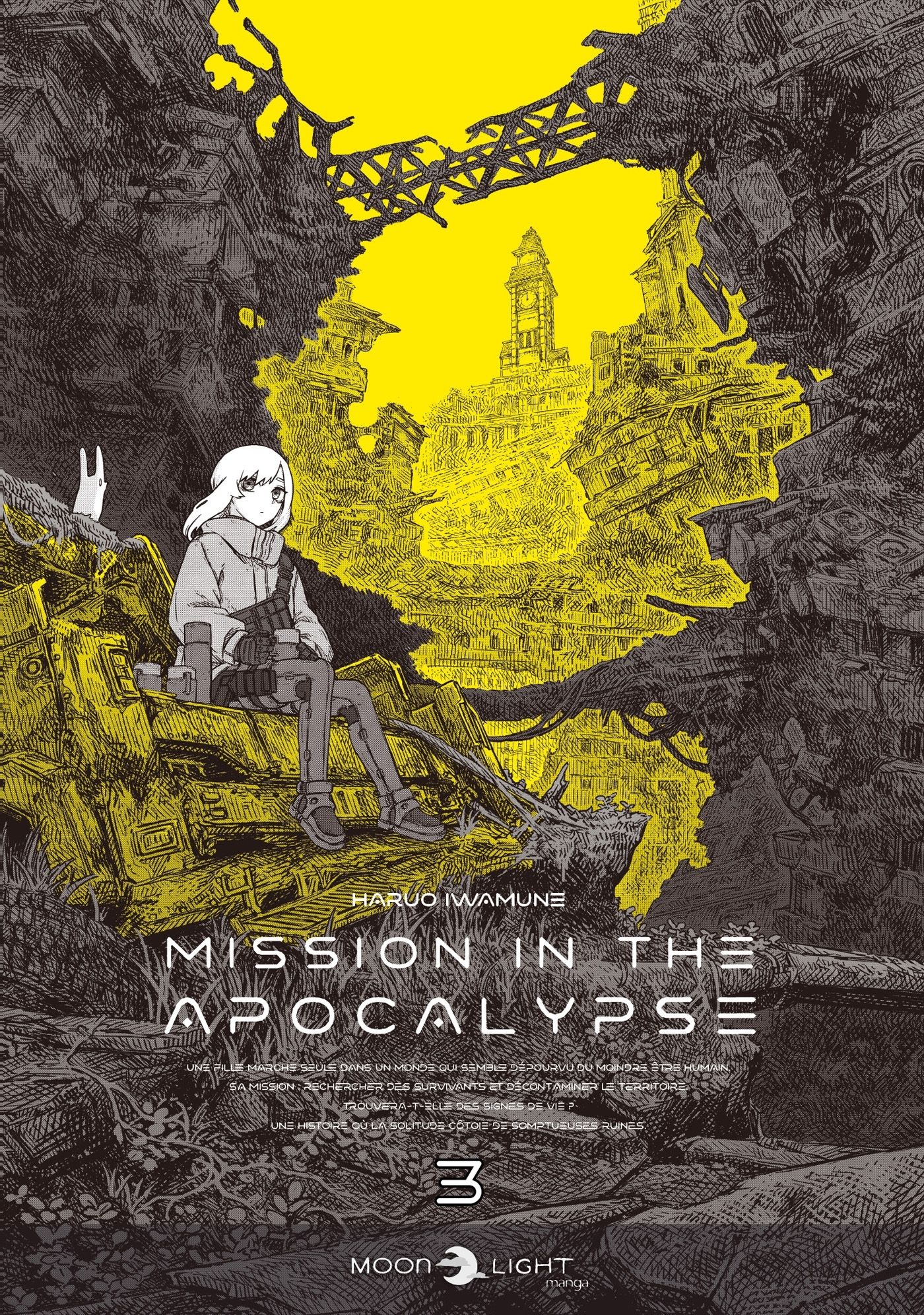  Mission in the apocalypse T3, manga chez Delcourt Tonkam de Iwamune