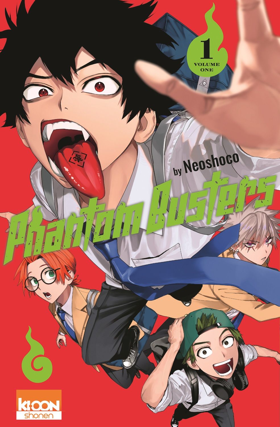  Phantom busters T1, manga chez Ki-oon de Neoshoco