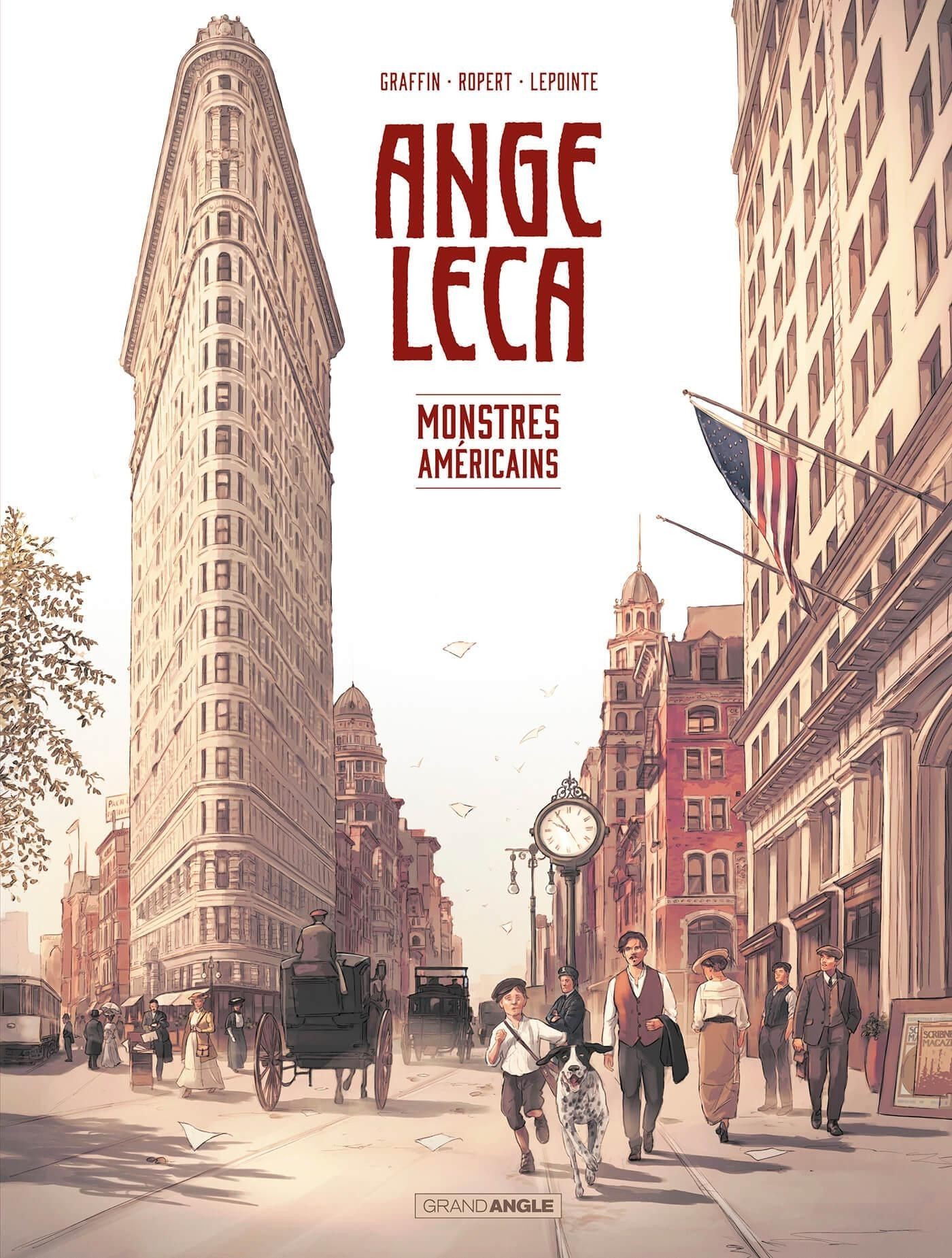  Ange Leca T2 : Monstres américains (0), bd chez Bamboo de Ropert, Graffin, Lepointe