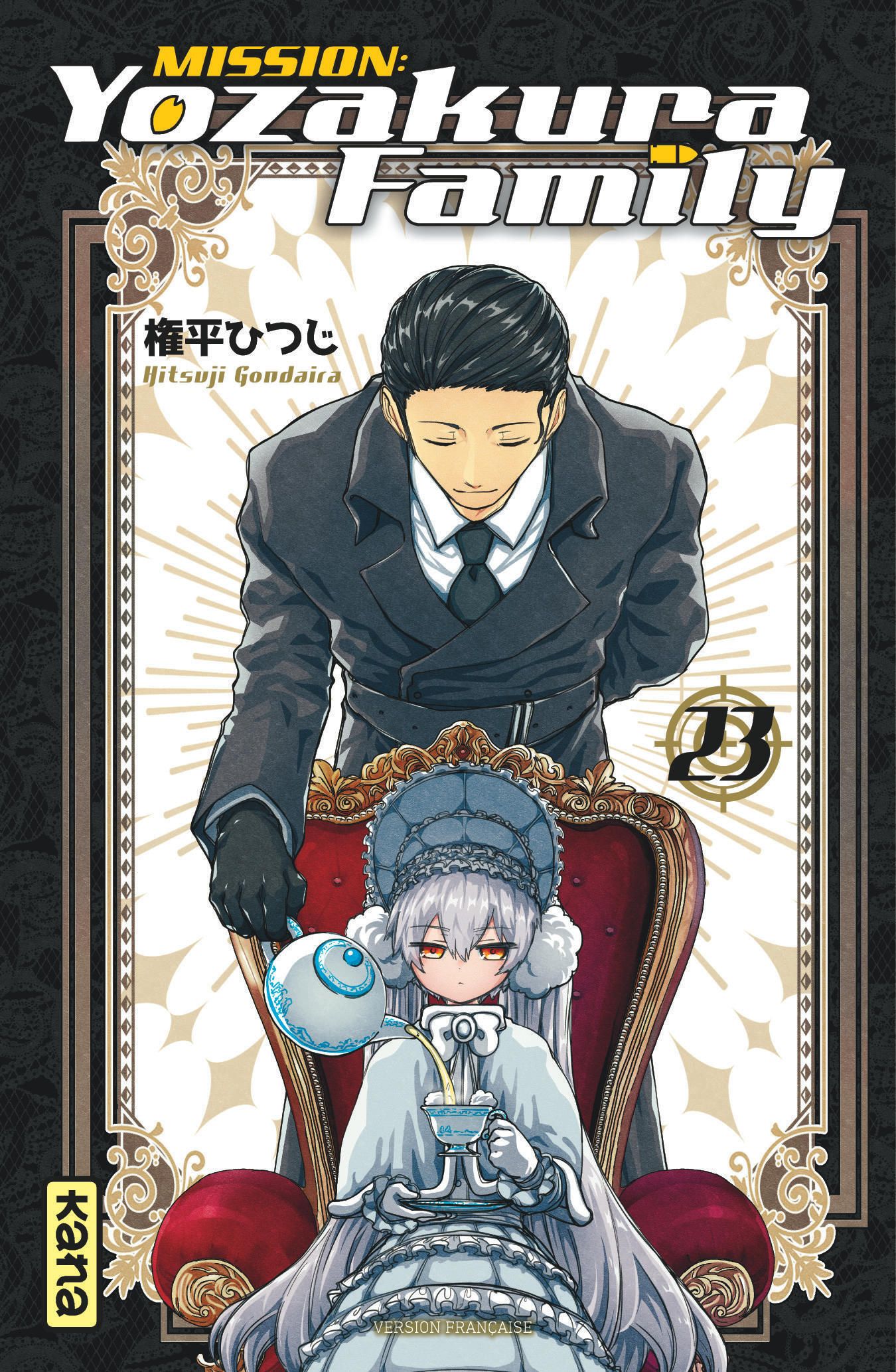  Mission : Yozakura family T23, manga chez Kana de Gondaira