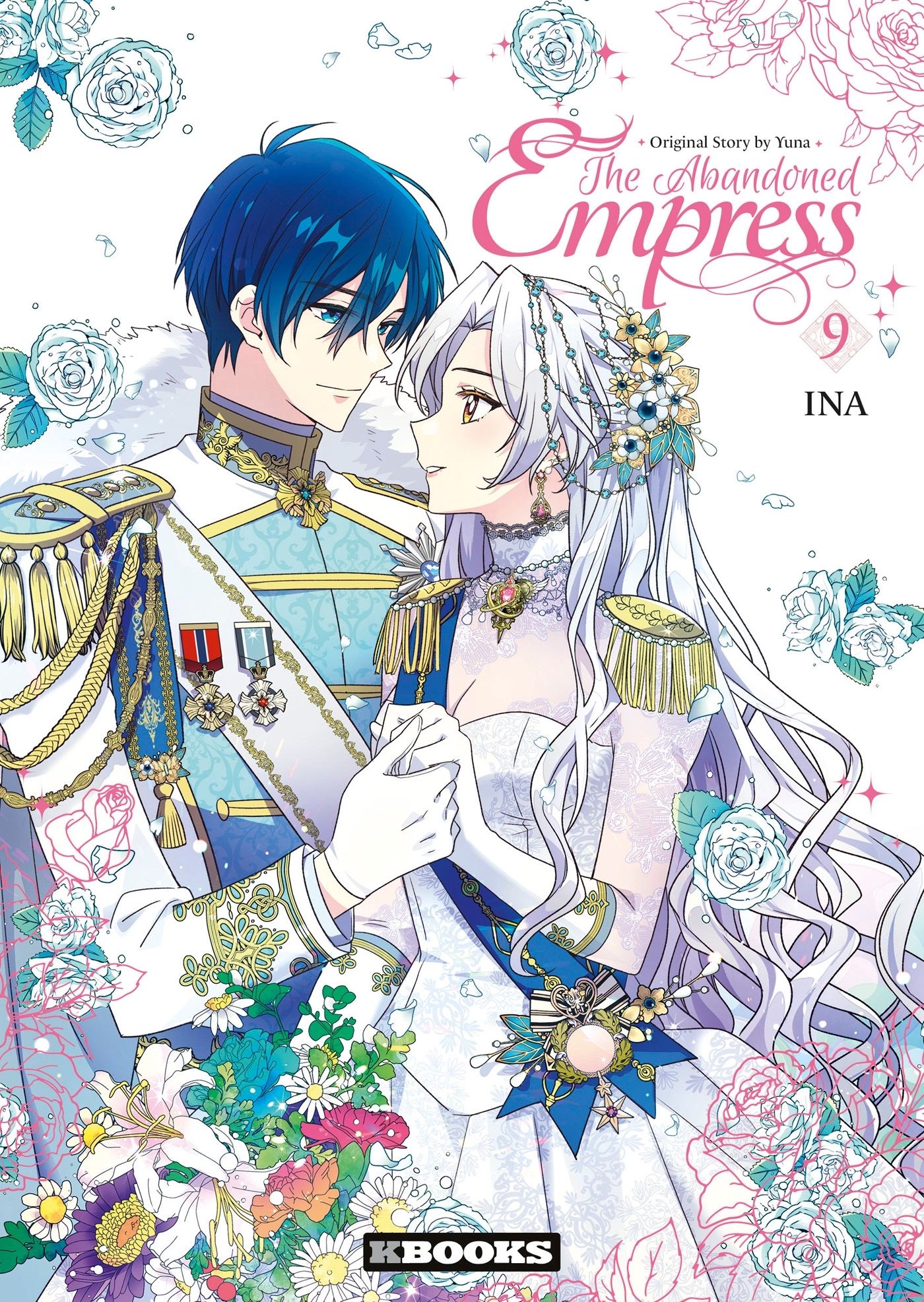  The abandoned empress T9, manga chez Delcourt Tonkam de Yuna, Ina