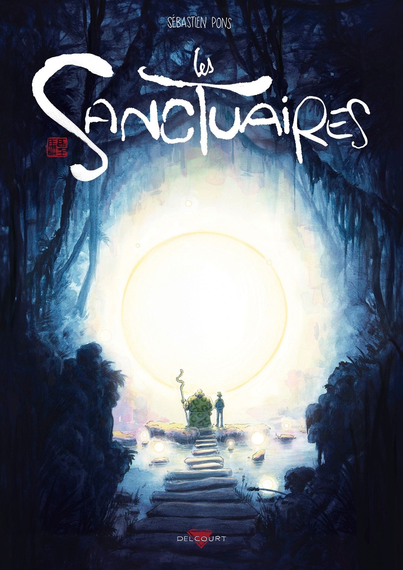 Les Sanctuaires, bd chez Delcourt de Pons