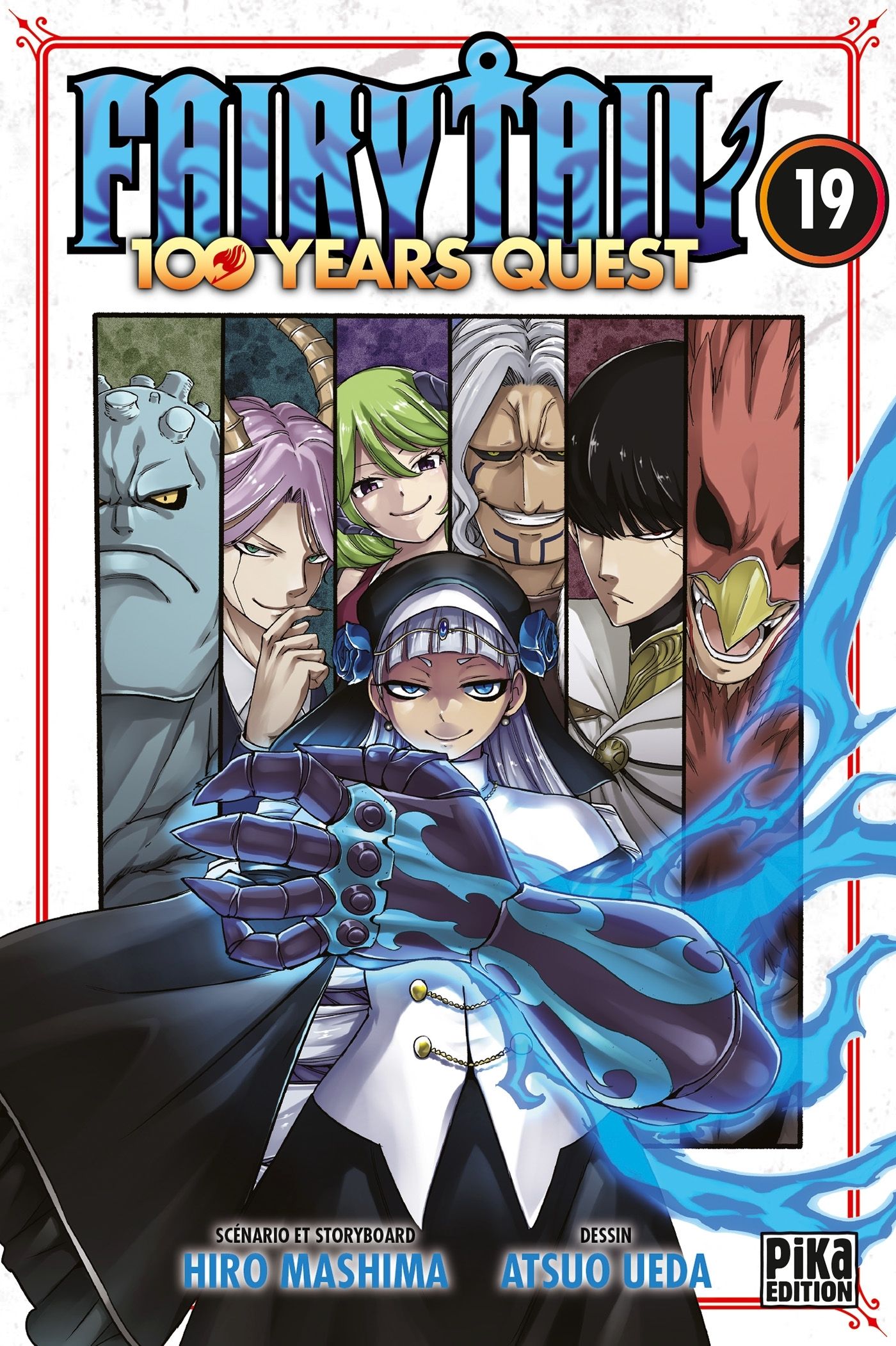  Fairy tail 100 years quest T19, manga chez Pika de Mashima, Ueda