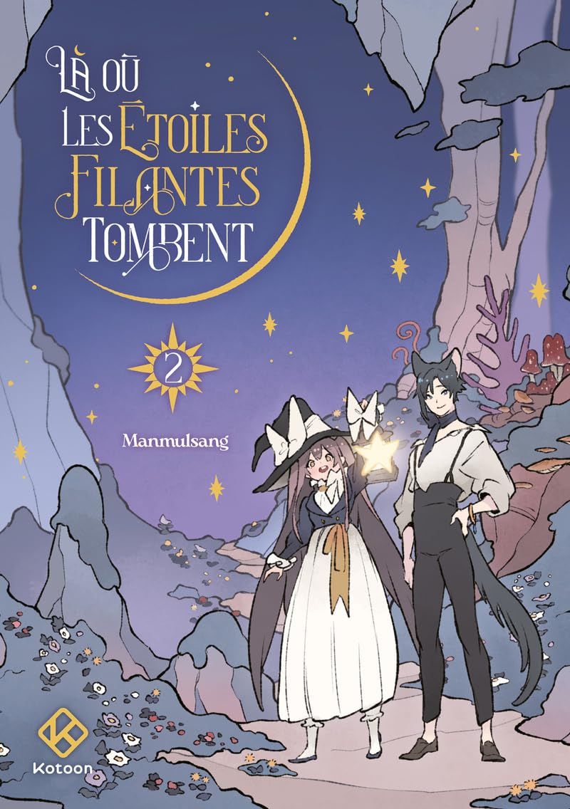  Là ou les étoiles filantes tombent T2, manga chez Kotoon de Manmulsang