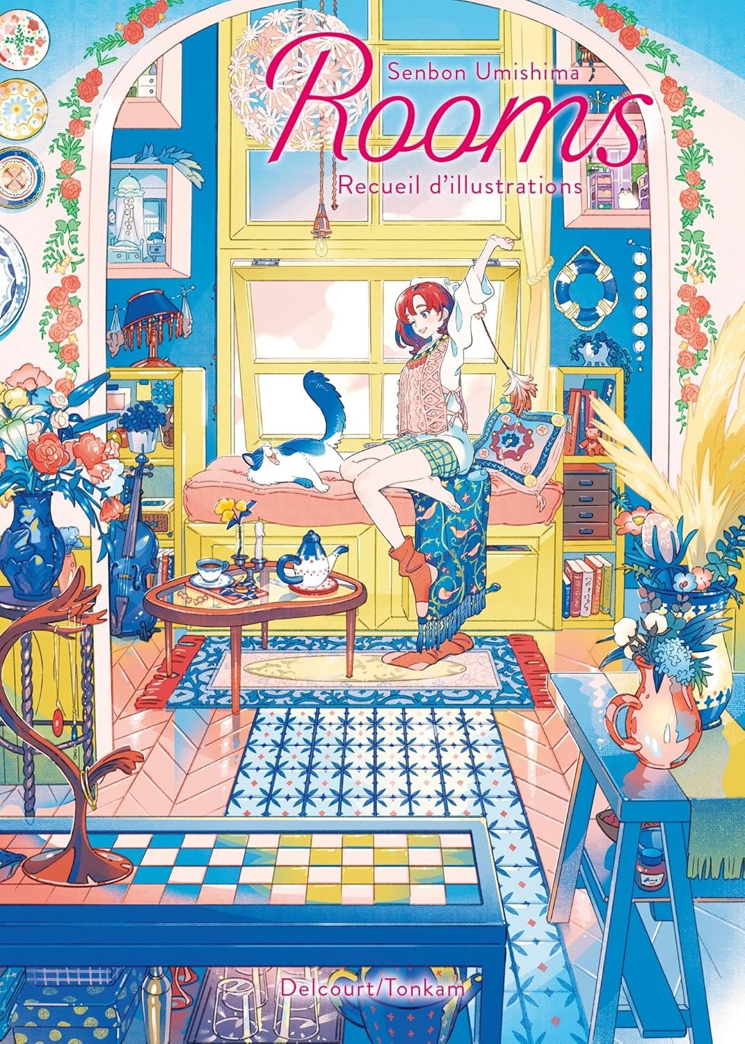 Rooms - Recueil d'illustrations, manga chez Delcourt Tonkam de Umishima