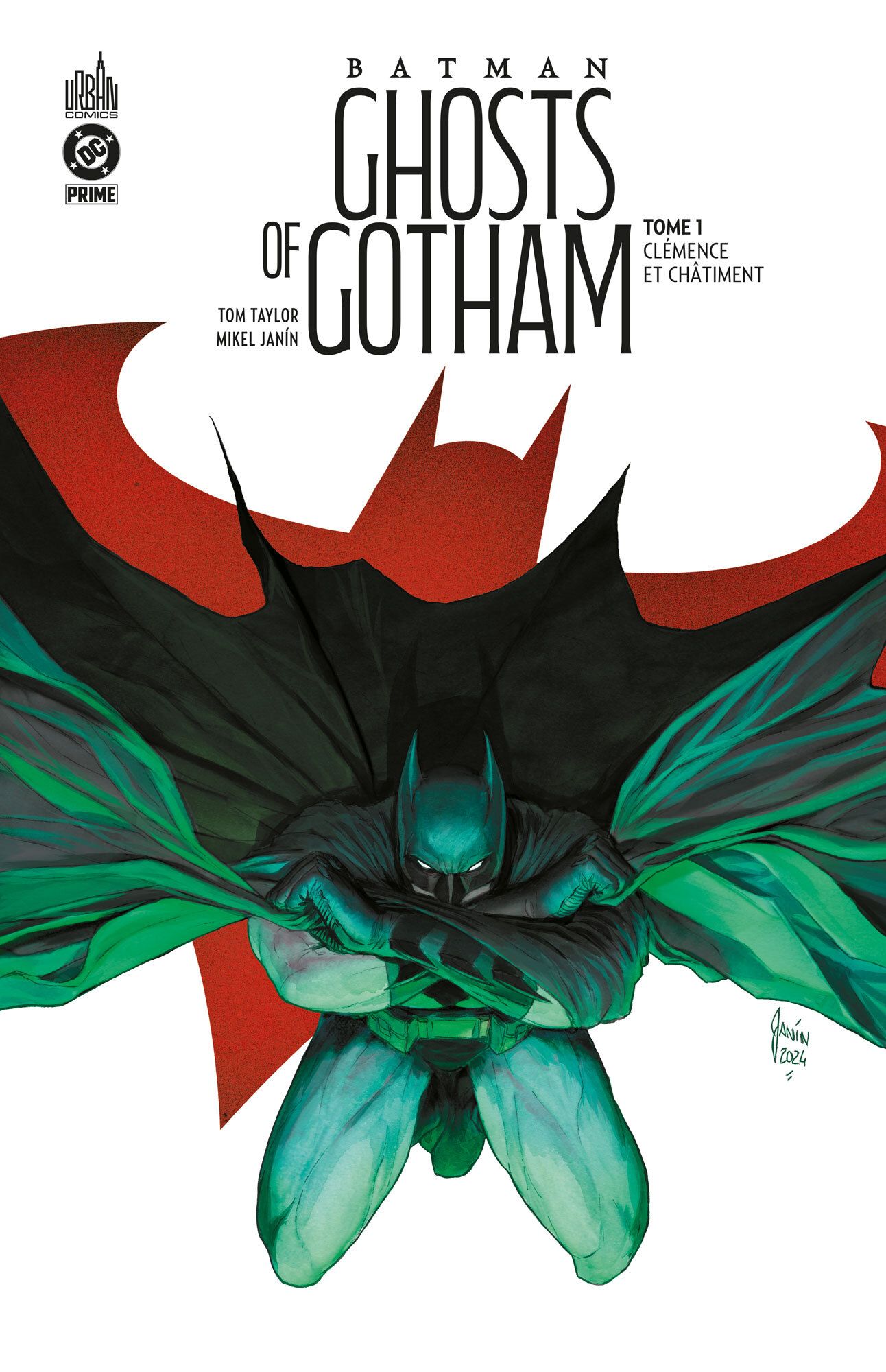  Batman Ghosts of Gotham  T1 : Clémence et châtiment  (0), comics chez Urban Comics de Taylor, Janin