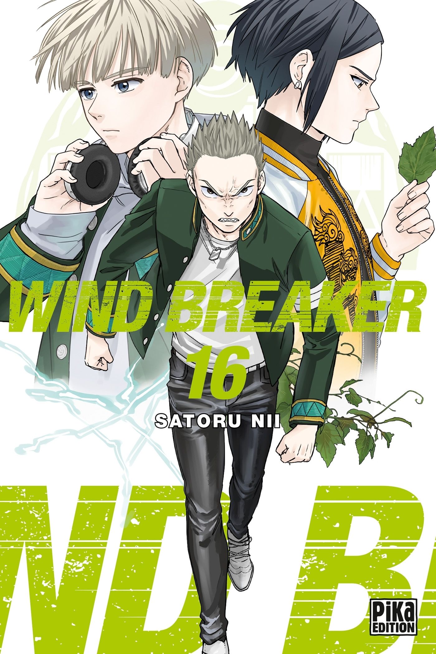  Wind breaker T16, manga chez Pika de Nii