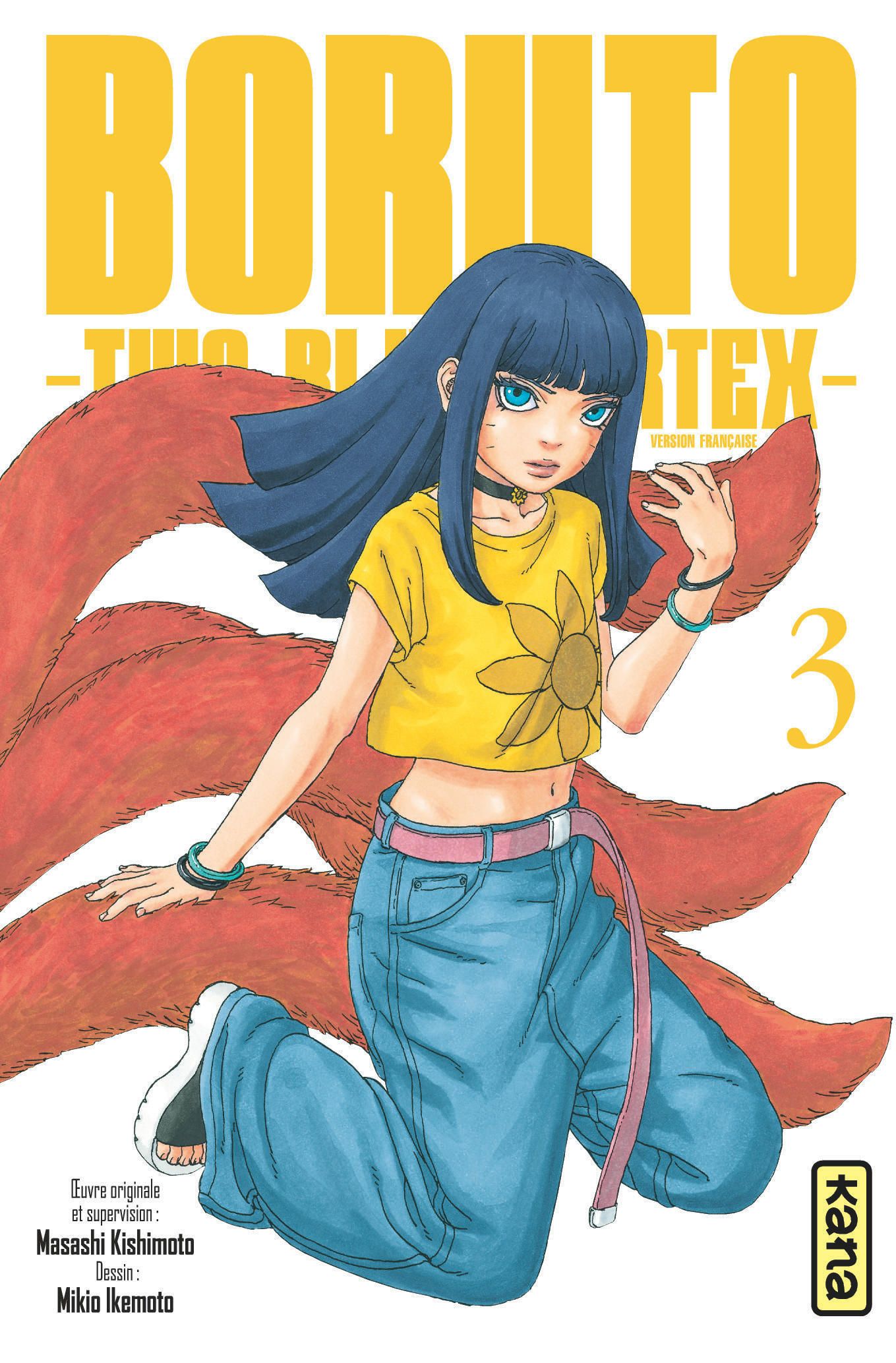  Boruto Two blue vortex T3, manga chez Kana de Kishimoto, Ikemoto